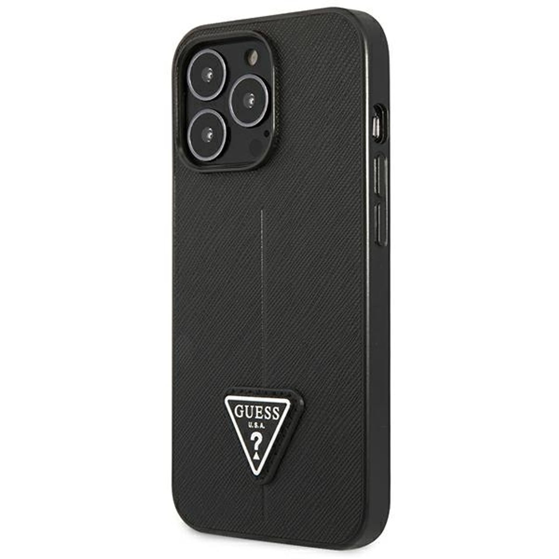 

Guess GUHCP13LPSATLK iPhone 13 Pro / 13 6,1" czarny/black hardcase SaffianoTriangle Logo