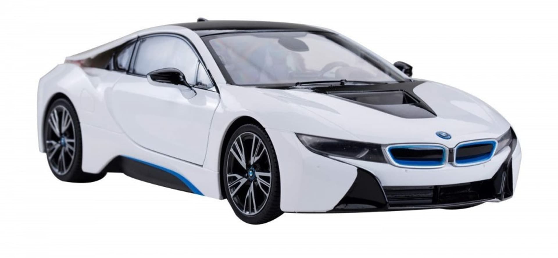 

BMW i8 1:14 RTR (zasilanie na baterie AA) - Biały, Zasilanie na baterie aa) - biał