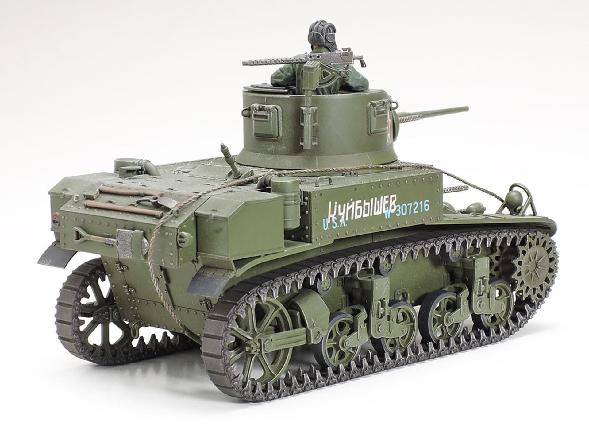 

Model plastikowy Lekki czołg amerykański M3 Stuart późna produkcja