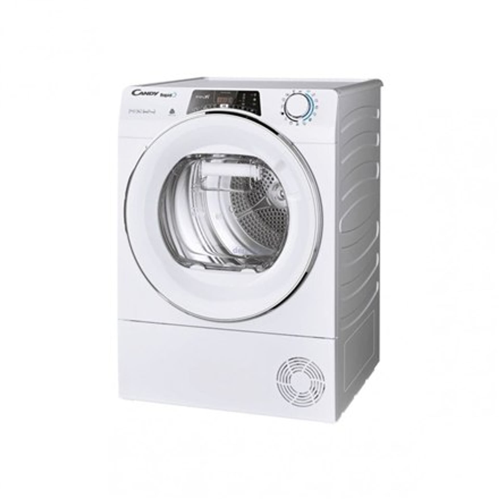 

Suszarka Candy RO4 H7A2TCEX-S Klasa efektywności energetycznej A++, Ładowana od frontu, 7 kg, Pompa ciepła, Big Digit, Głębokość
