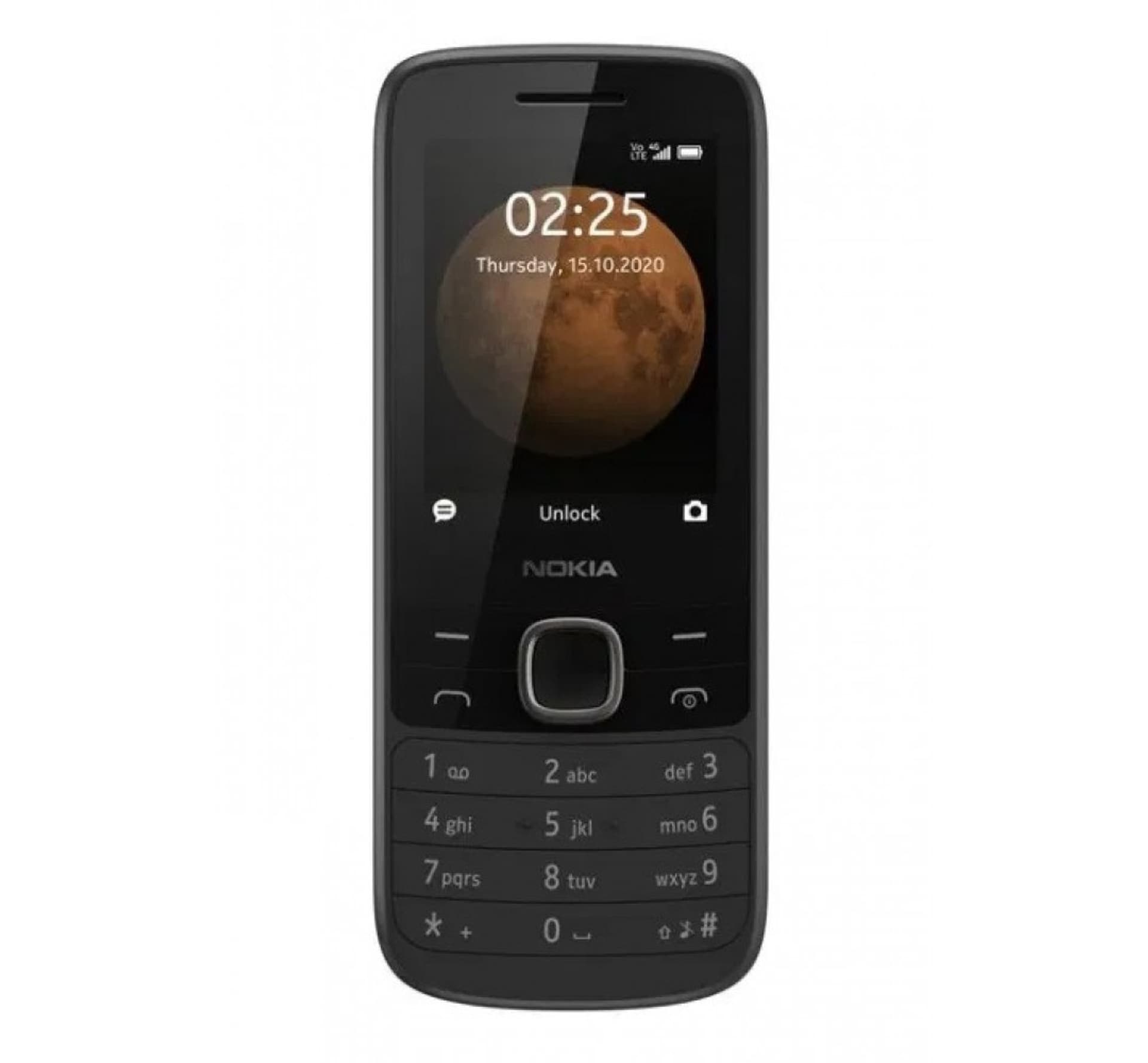 

Nokia 225 4G TA-1316 Czarny, 2,4 ", TFT, 240 x 320 pikseli, 64 MB, 128 MB, Dual SIM, Nano-SIM, 3G, Bluetooth, 5.0, USB w wersji