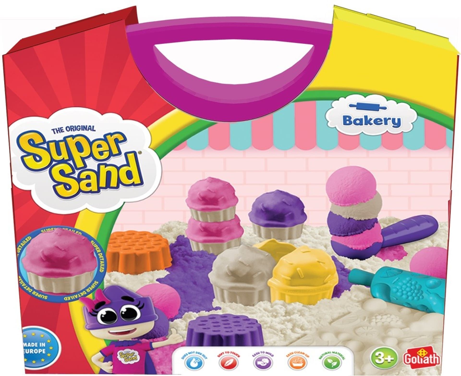 

Piasek Super Sand Walizka Ciasteczka