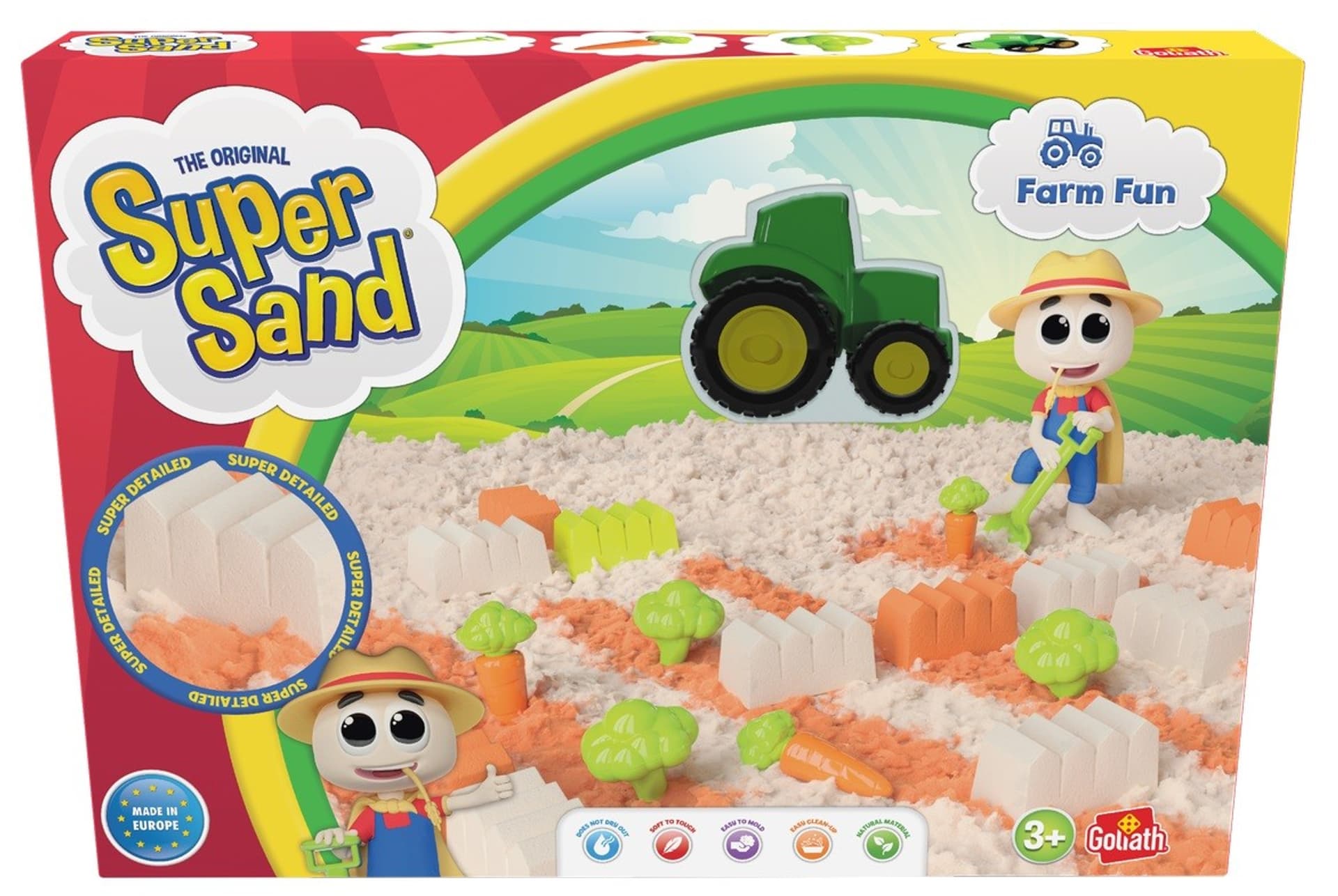 

Piasek Super Sand Zabawa na farmie