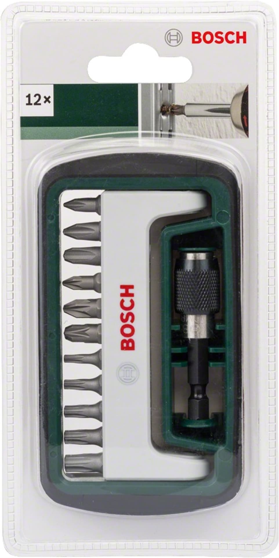 

12-CZĘŚCIOWY ZESTAW KOŃCÓWEK PH, PZ, TORX