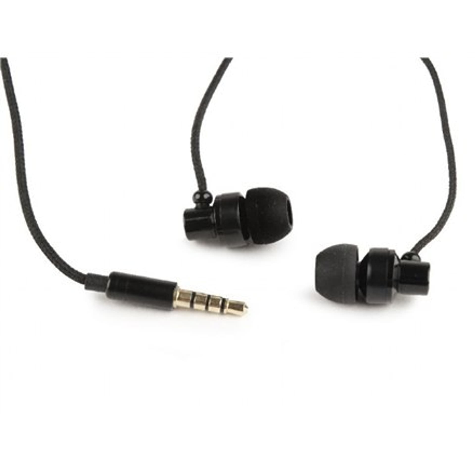 

Gembird Metal earphones with microphone "Paris" 3.5 mm, Black, Built-in microphone