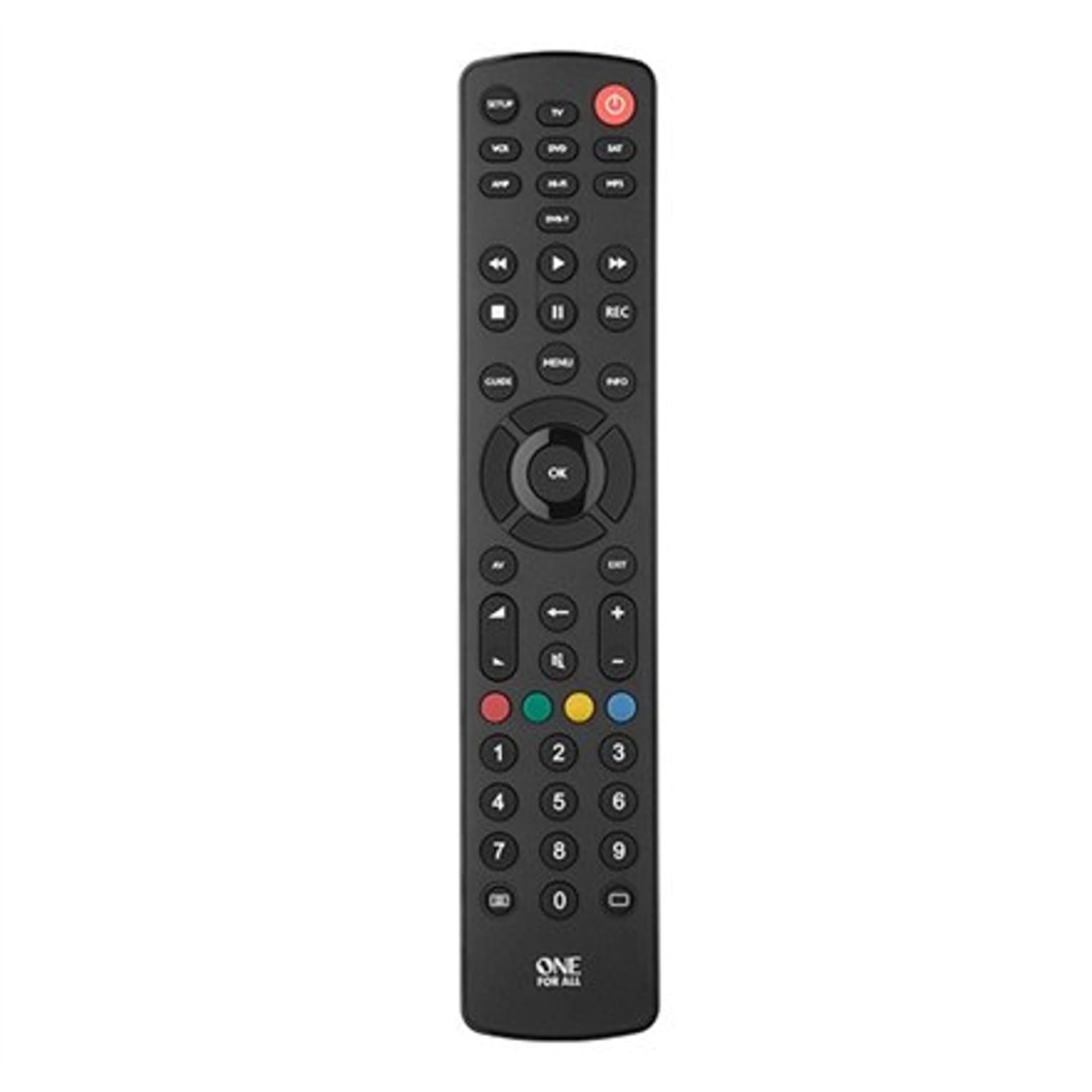 

ONE For ALL 8, Universal Contour 8 TV Remote