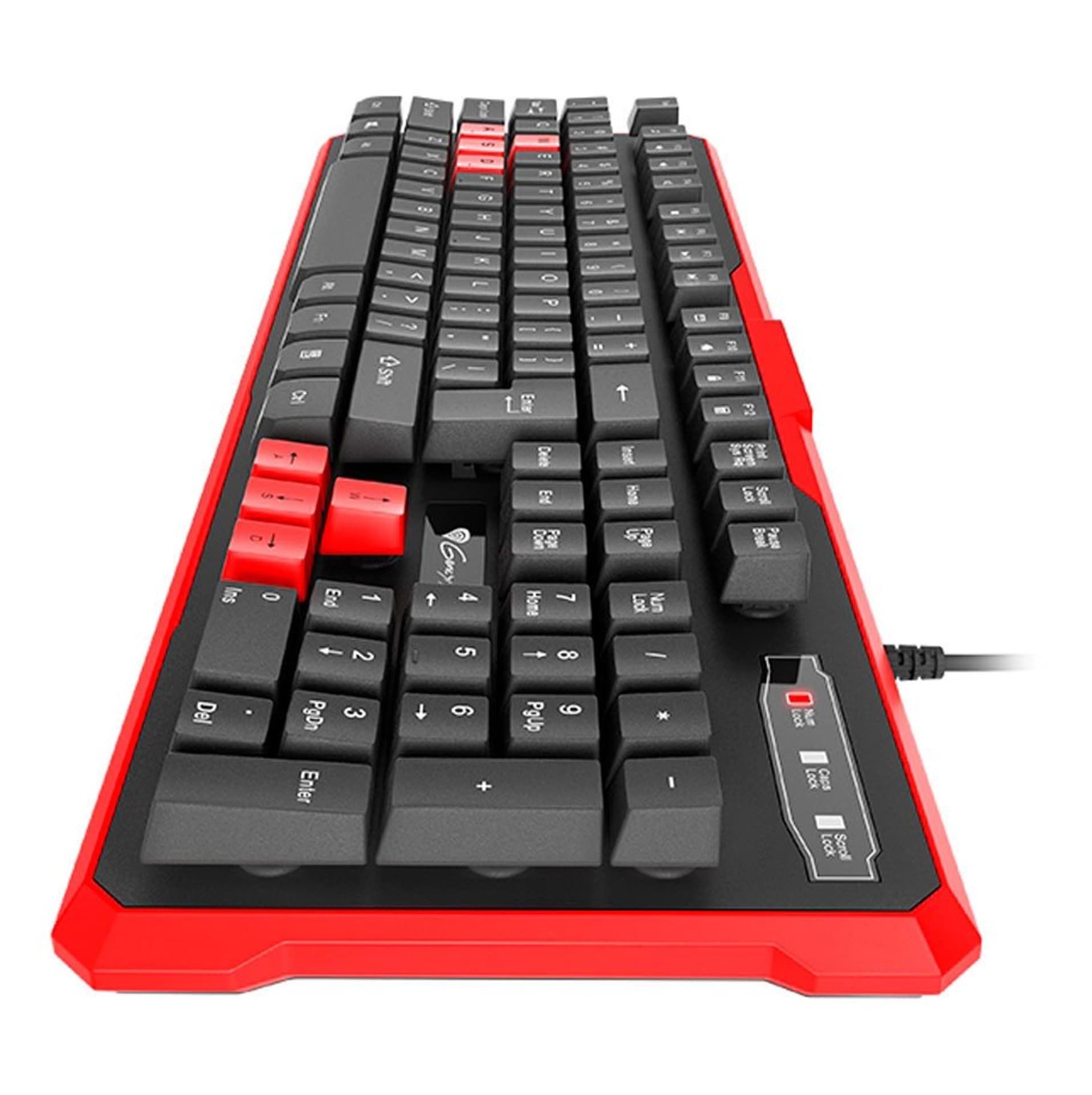 

Genesis Silicone Keyboard RHOD 110 Standard, RU, Wired, Black/Red