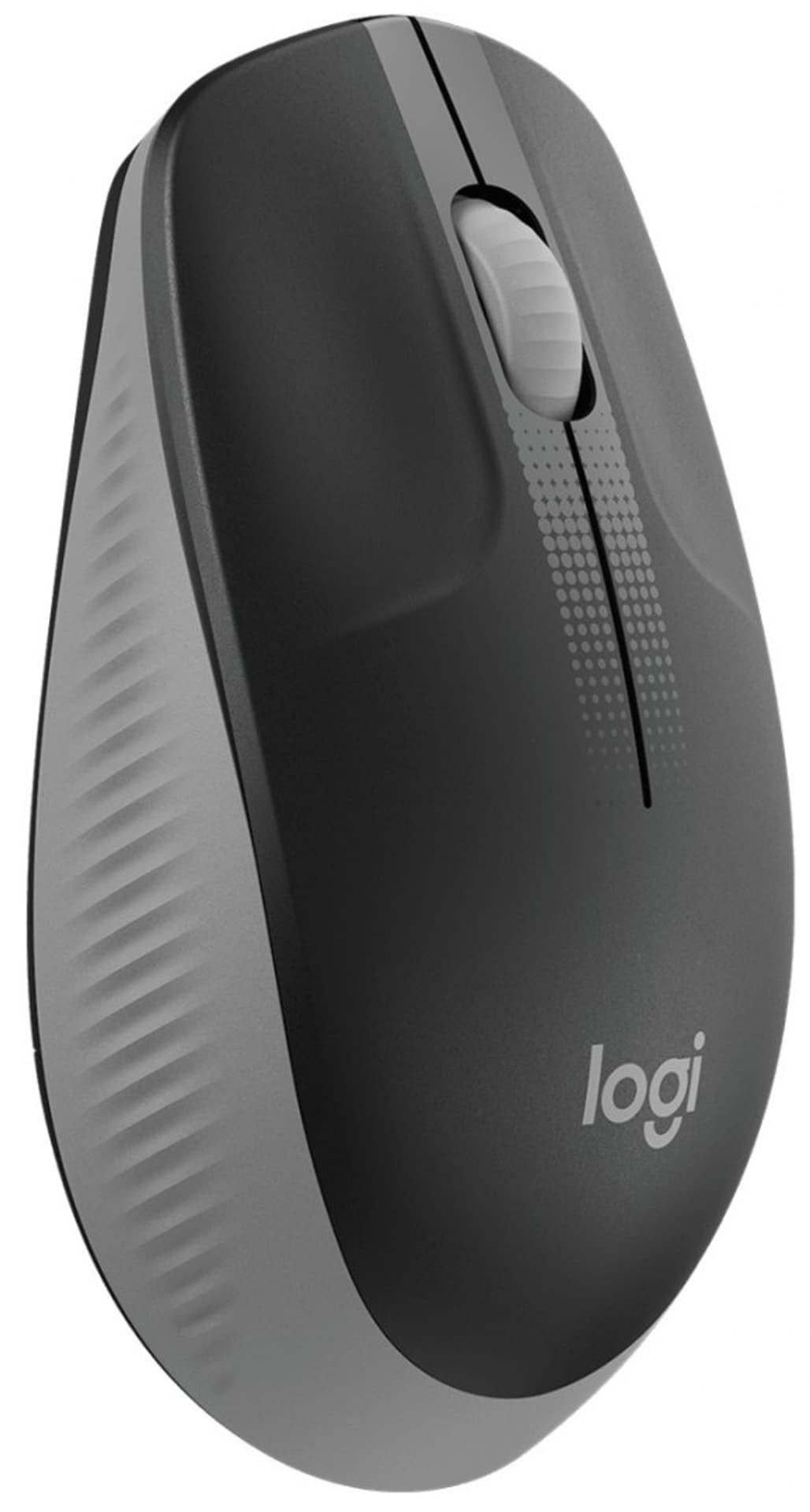

Logitech Full size Mouse M190 Wireless, Mid Grey, USB