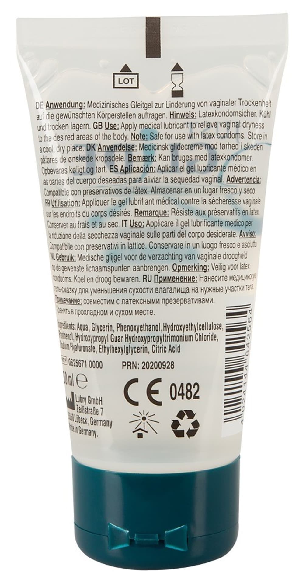 

Lubrykant na bazie wody Premium 50 ml Just Glide