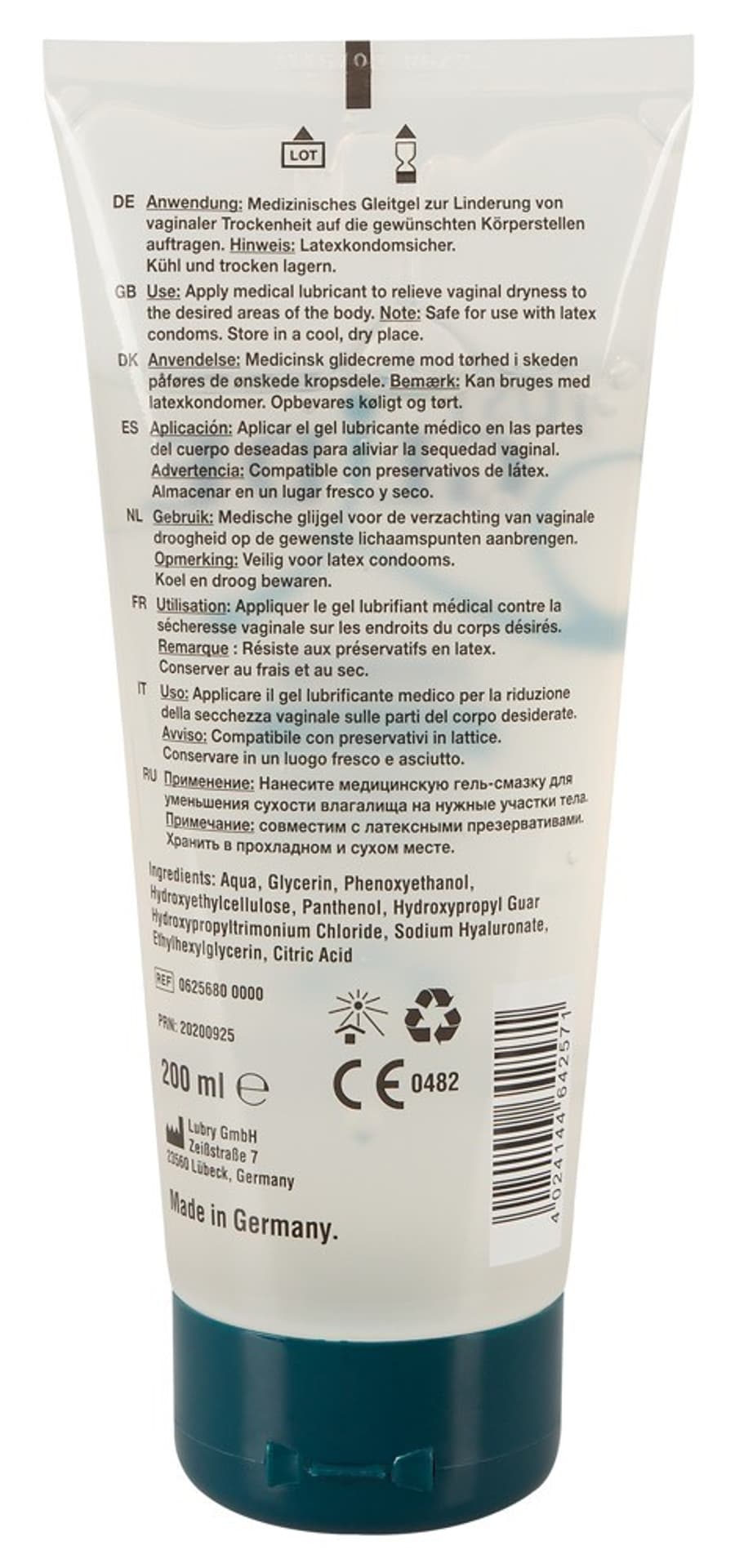 

LUBRYKANT Lubricant Premium Just Glide 200 ml
