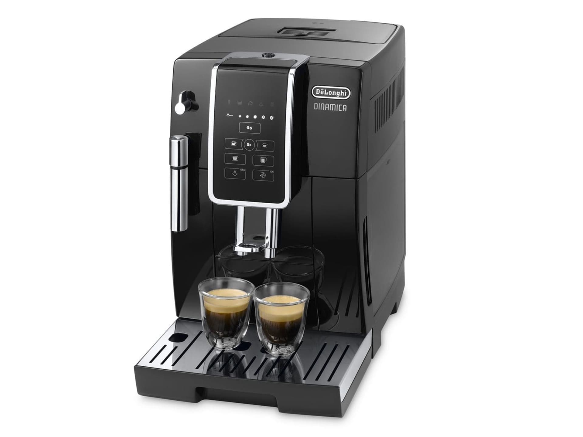 

Ekspres ciśnieniowy automatyczny DeLonghi Dinamica ECAM 350.15 B (1450W; kolor czarny)