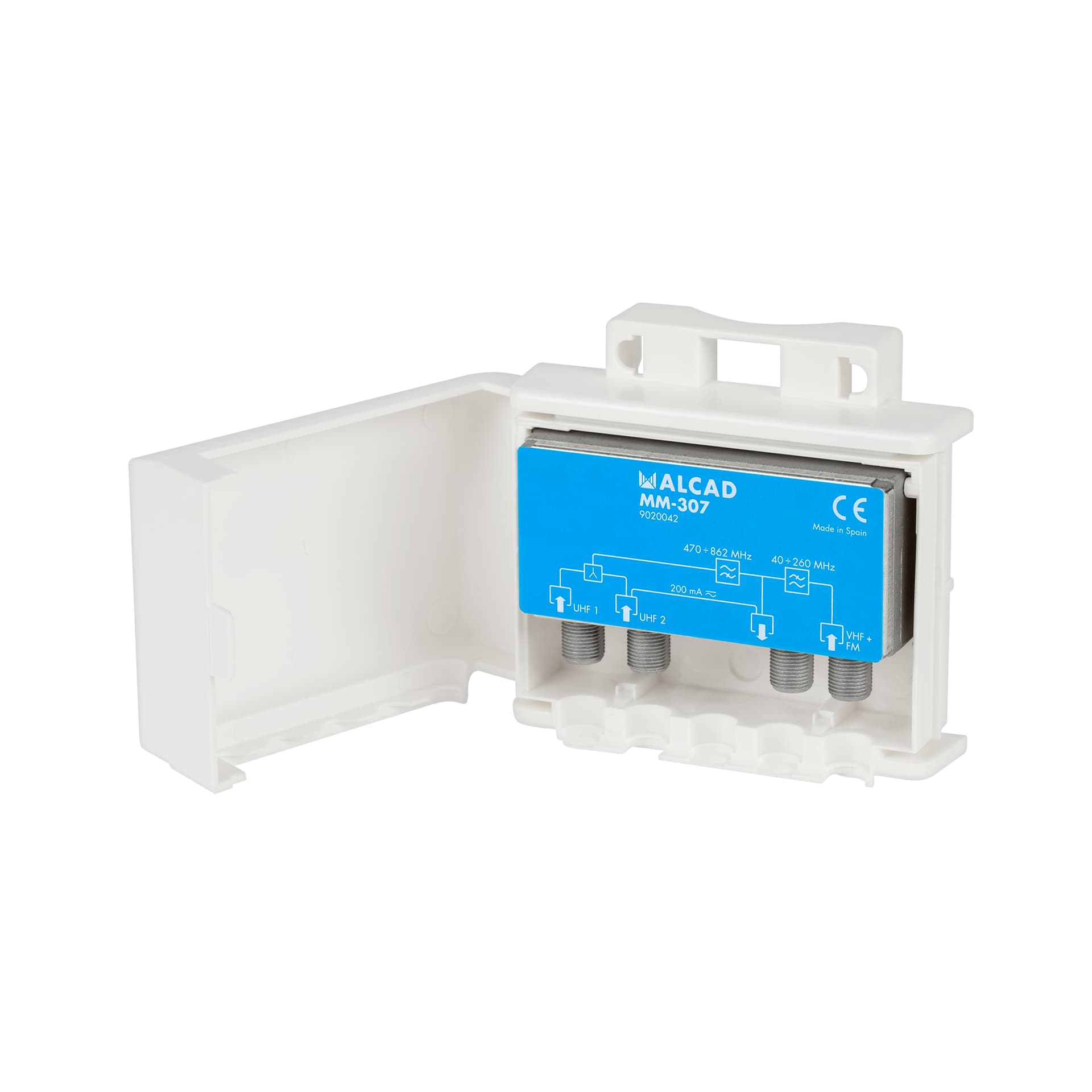 

Multiplexer MM-307 UHF-UHF-VHF/FM Mast ALCAD