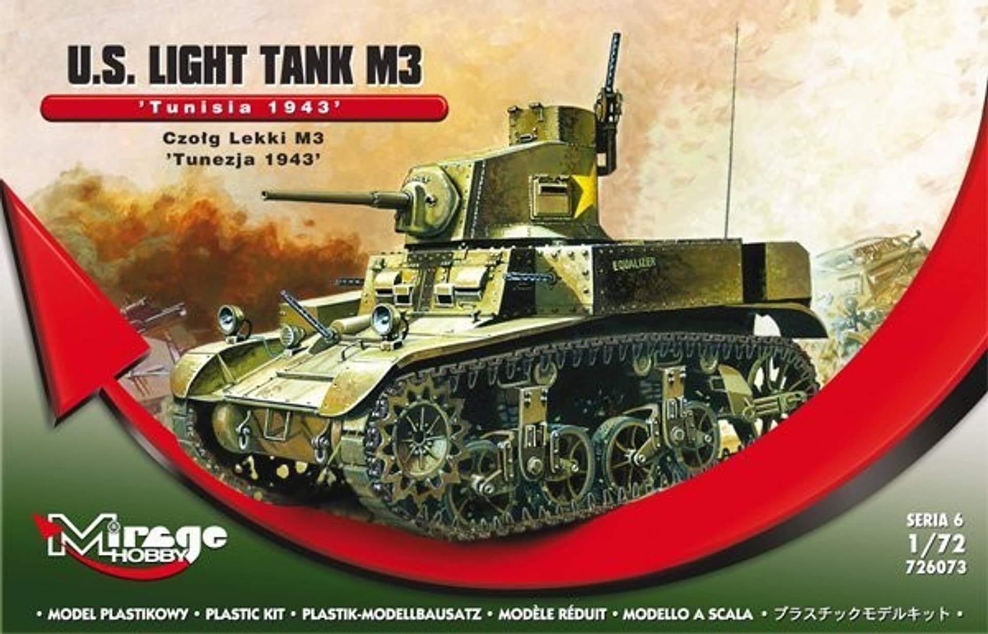 

Model do Sklejania Czołg M3 LEE 1943