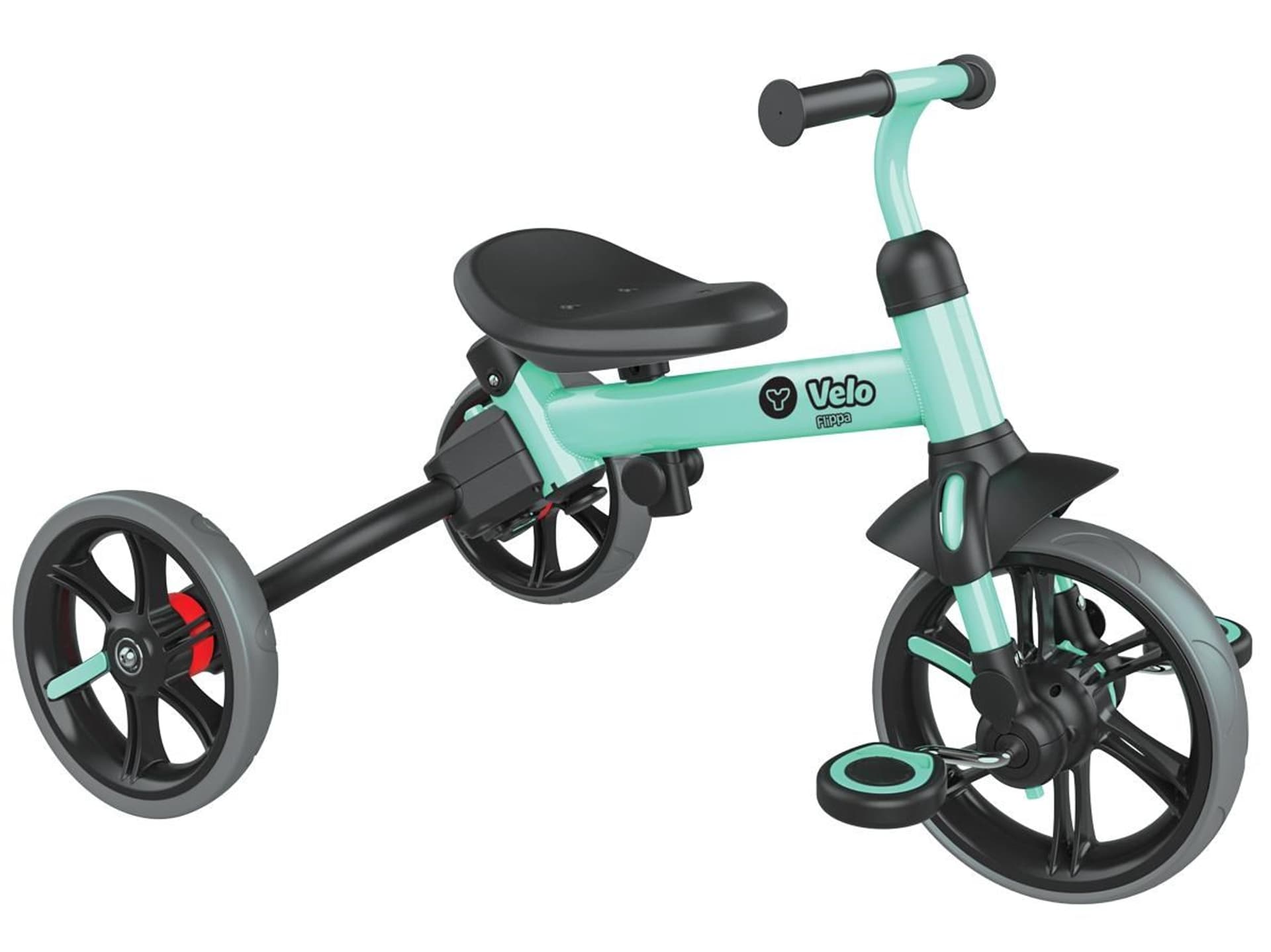 

Yvolution YVelo Flippa Ewolycyjny rower biegowy 3w1 - zielony