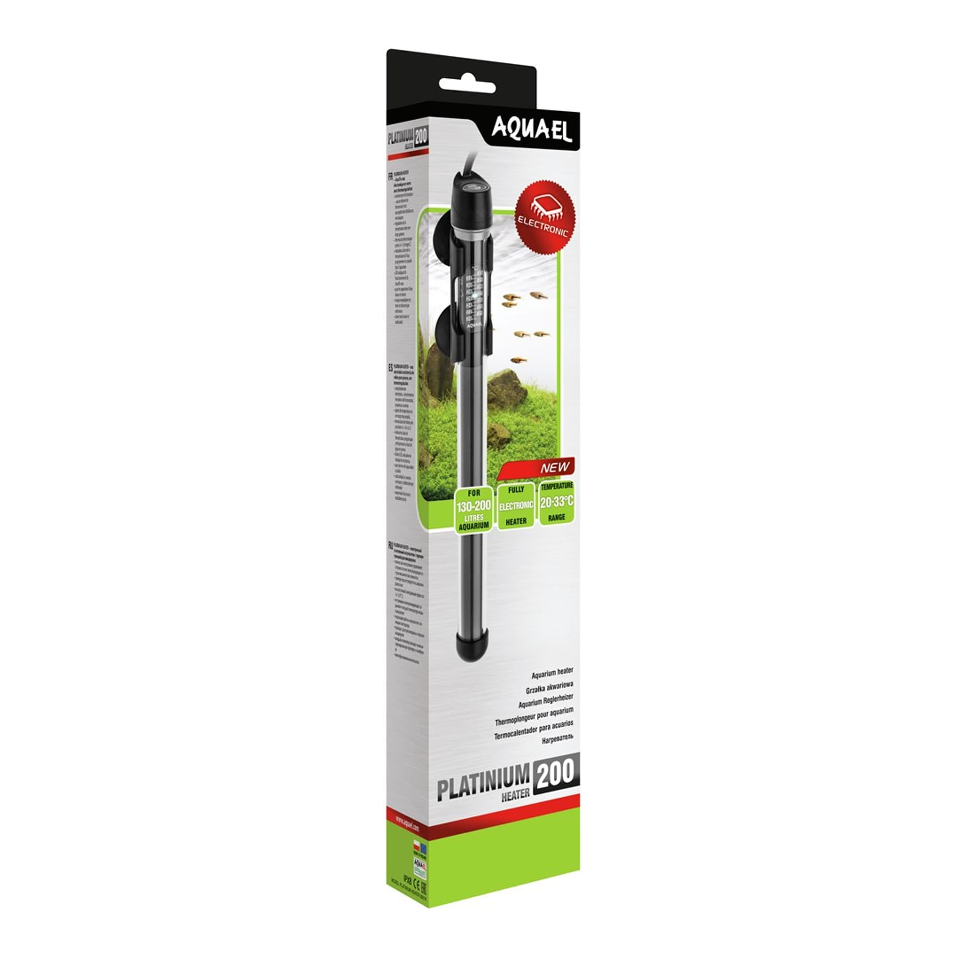 

AQUAEL grzałka do akwarium platinium heater 200W 121219