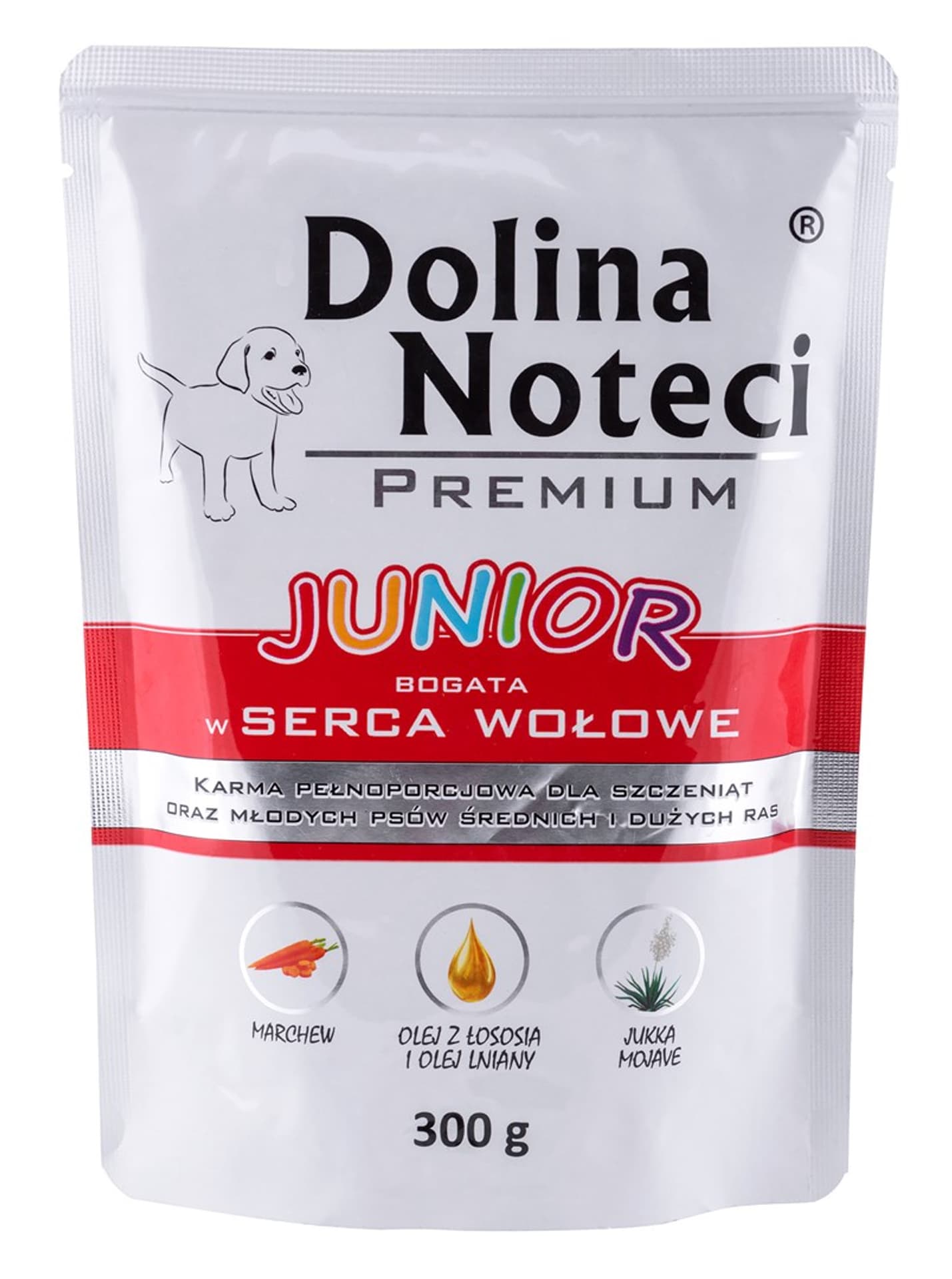 

DOLINA NOTECI JUNIOR SERCA WOŁOWE 300g