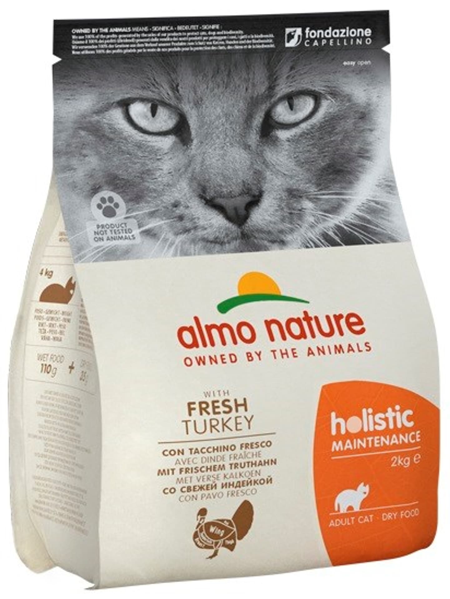 

Almo Nature Adult z indykiem dla kota 2kg