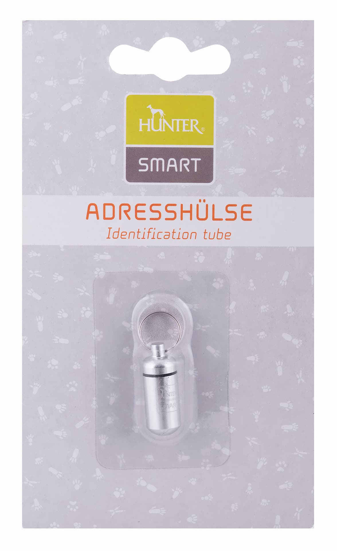 

HUNTER Adresówka Aluminiowa srebrna