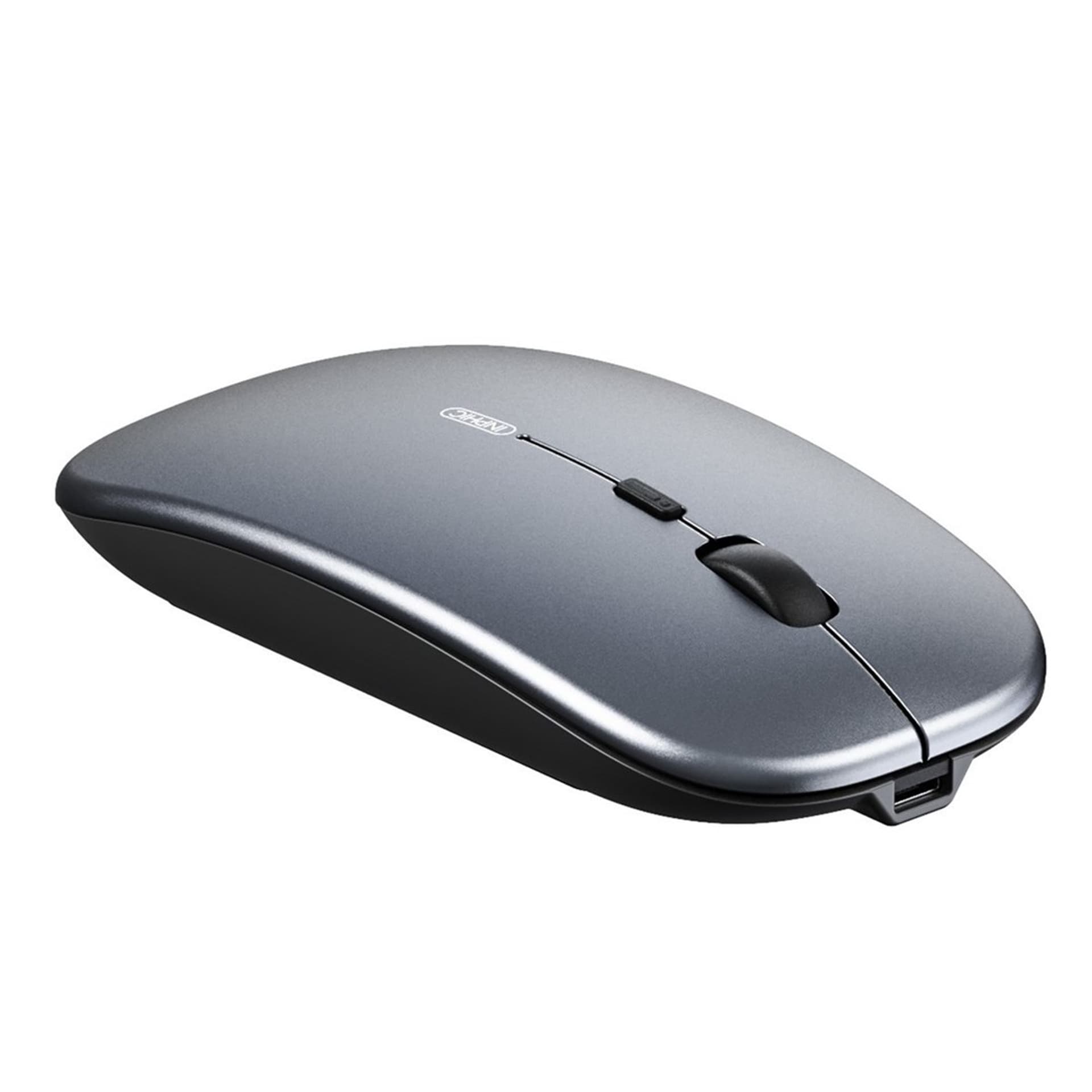 

Bezprzewodowa mysz Inphic PM1 Silent 2.4G (szara)