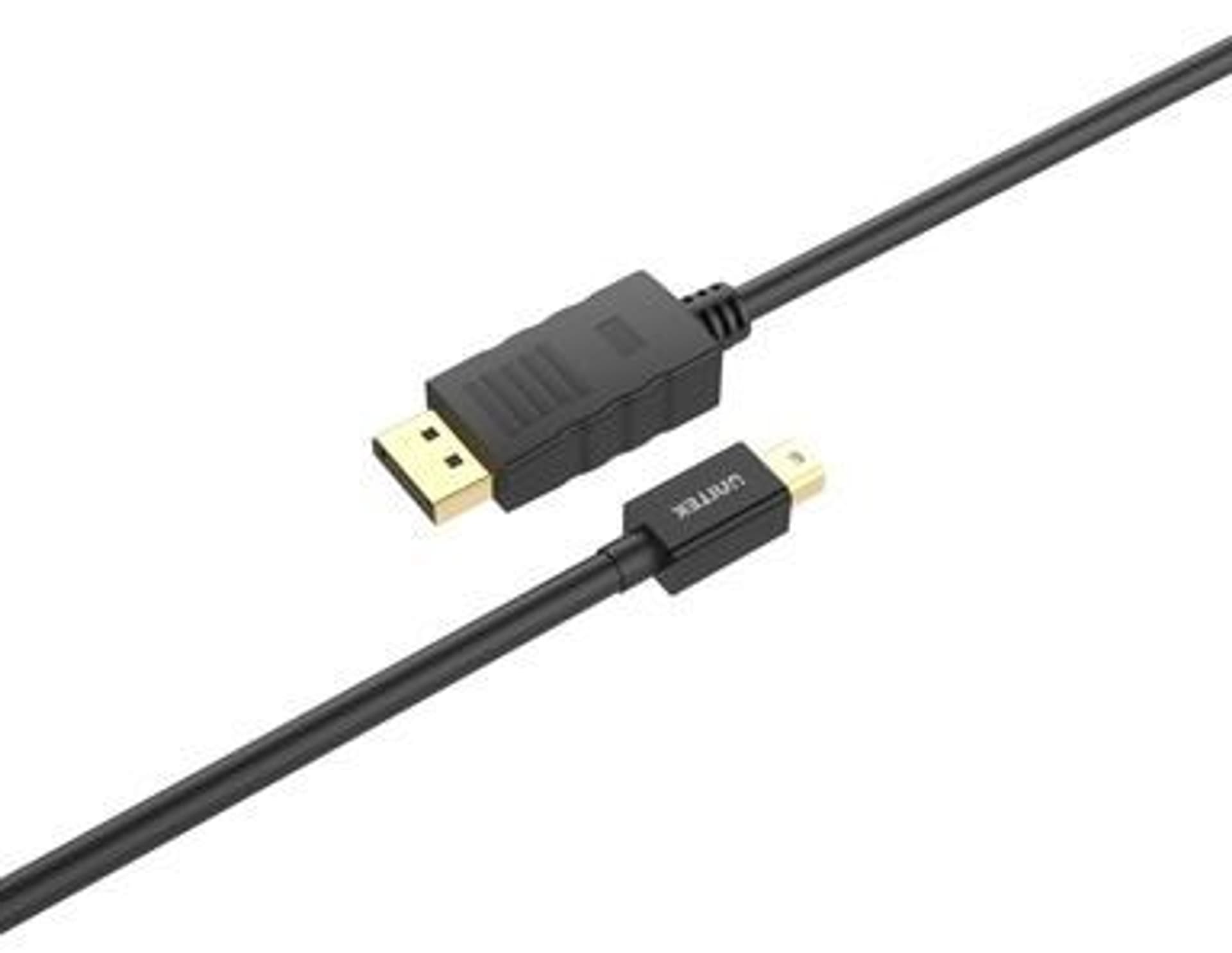

UNITEK KABEL MINIDISPLAYPORT/DISPLAYPORT M/M 2M, Y-C611BK