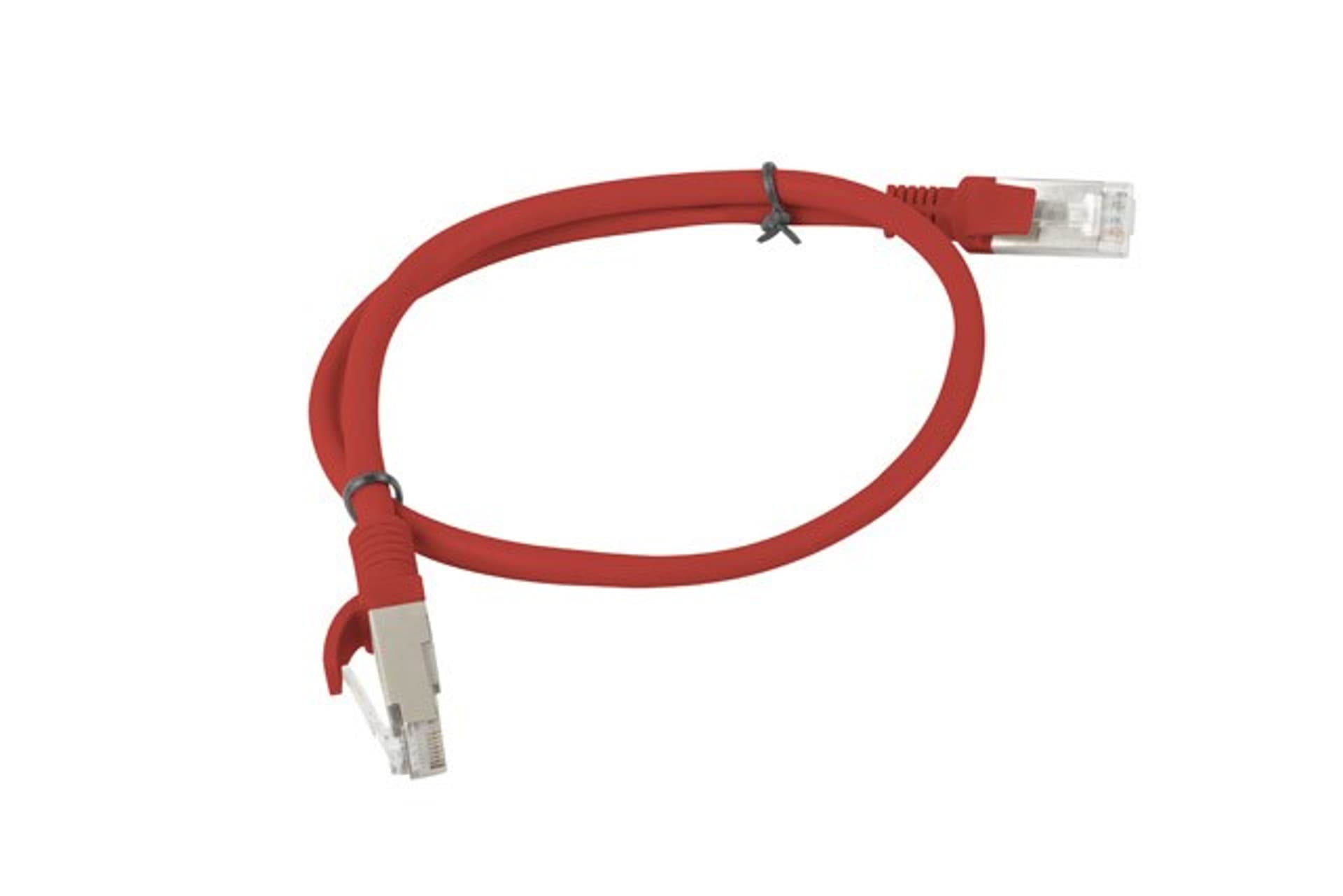 

Patchcord UTP Lanberg PCU6-10CC-0050-R (RJ45 - RJ45 ; 0,50m; UTP; kat. 6; kolor czerwony)