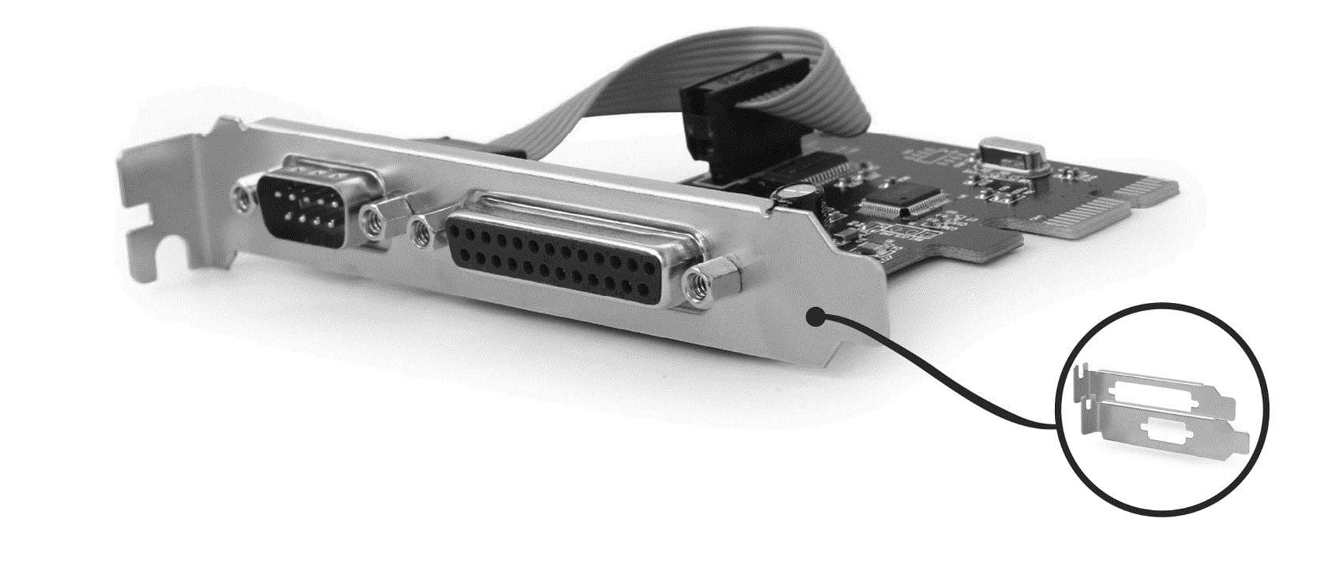 

Kontroler GEMBIRD PEX-COMLPT-01 (COM (RS-232), Paralell (LPT))