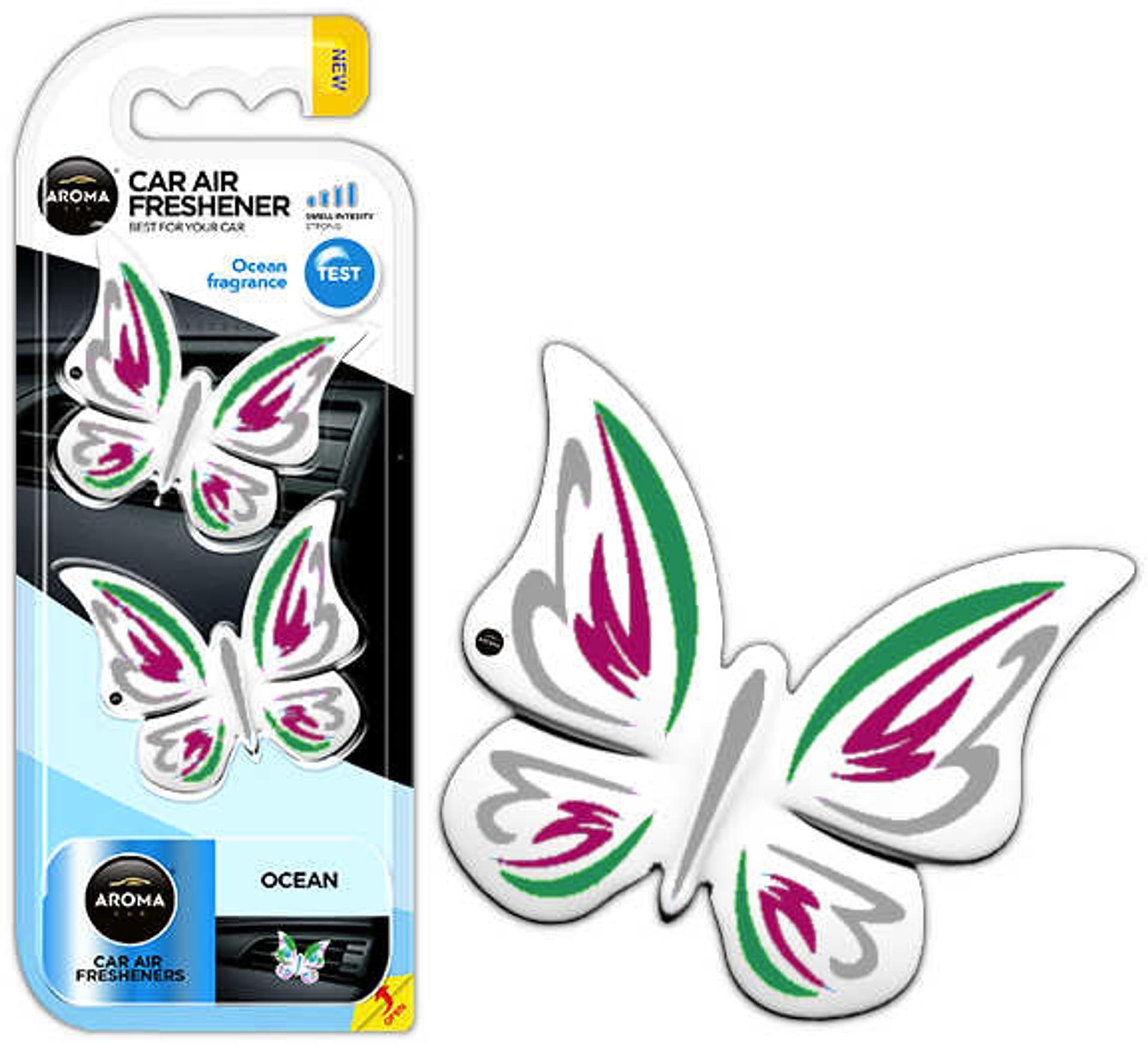 

Odświeżacz powietrza aroma fancy shapes butterfly ocean