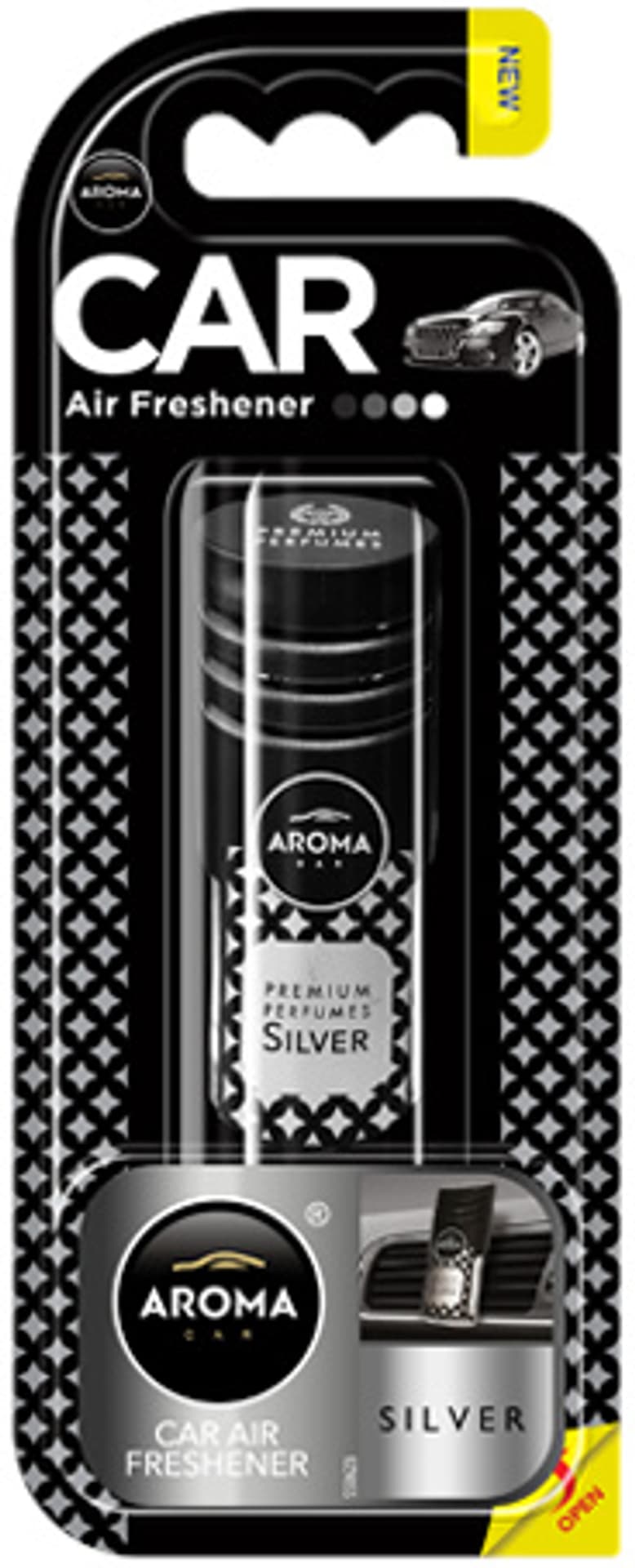 

Odświeżacz powietrza aroma prestige vent silver