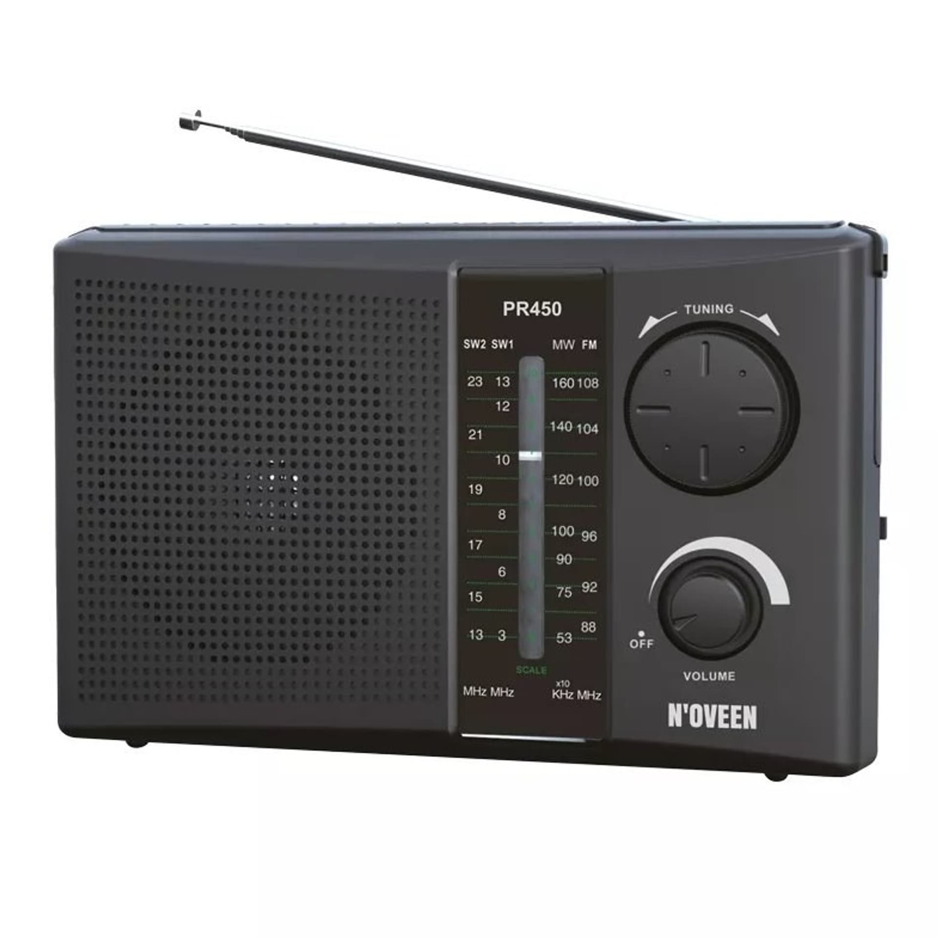 

Radio Przenośne Noveen PR450 Black