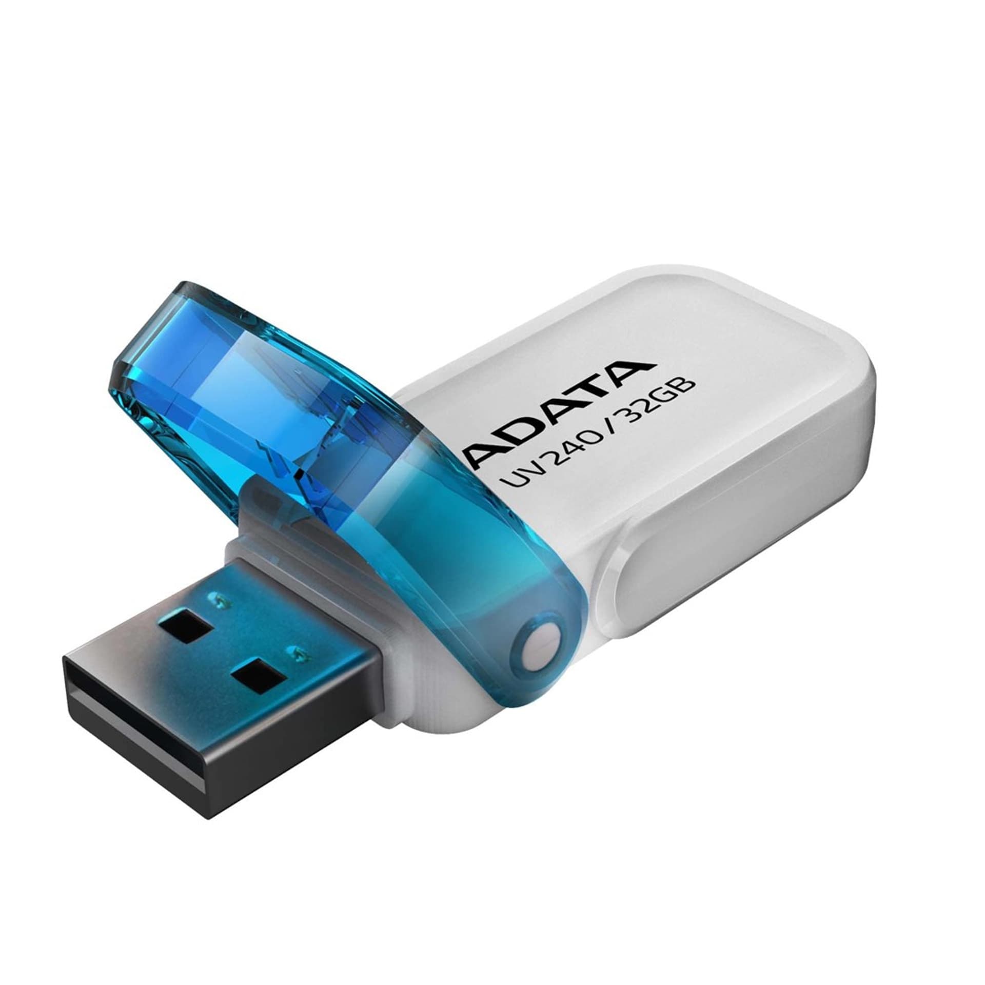 

Pendrive ADATA AUV240-32G-RWH (32GB; USB 2.0; kolor biały)