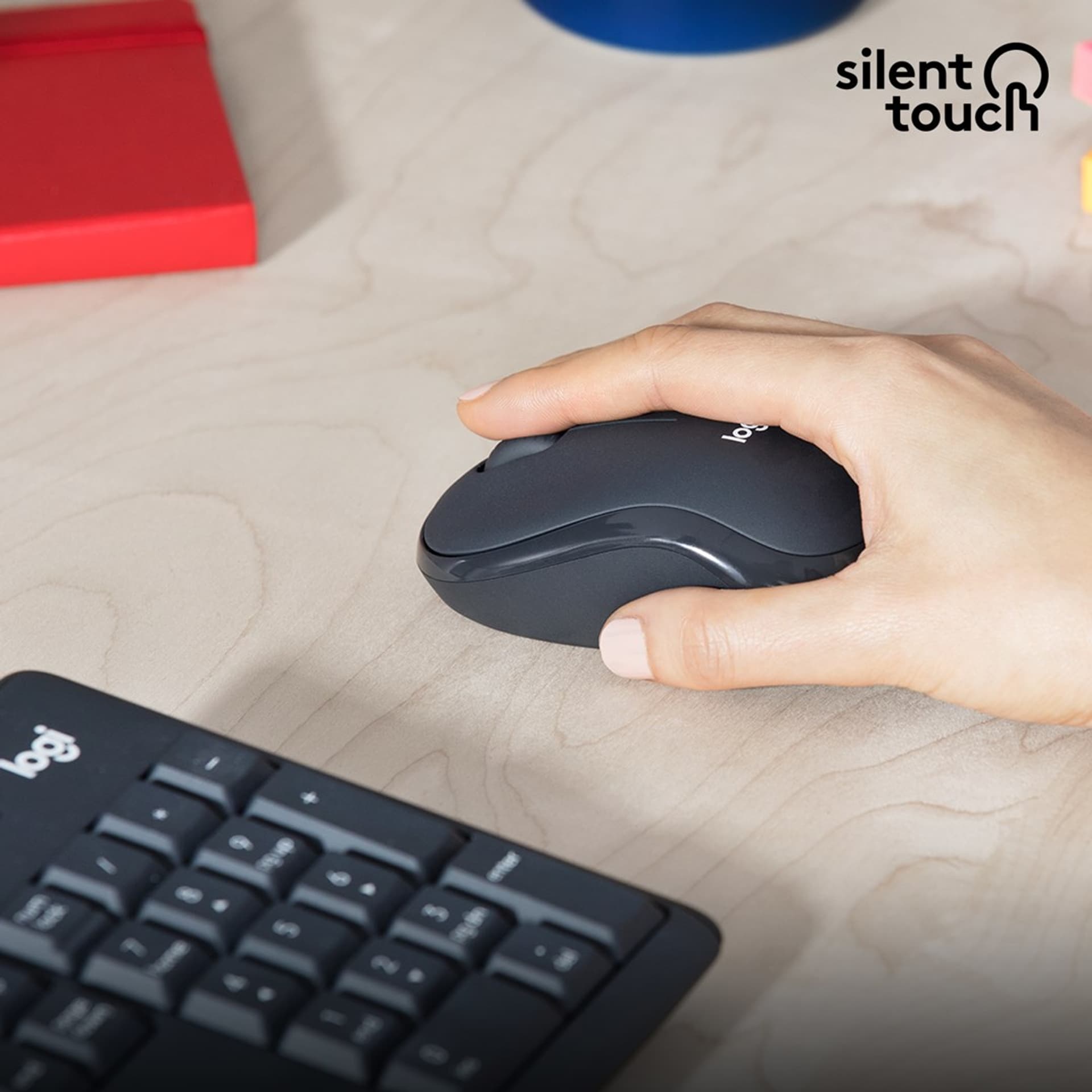 

Zestaw LOGITECH MK295 US Silent Wireless