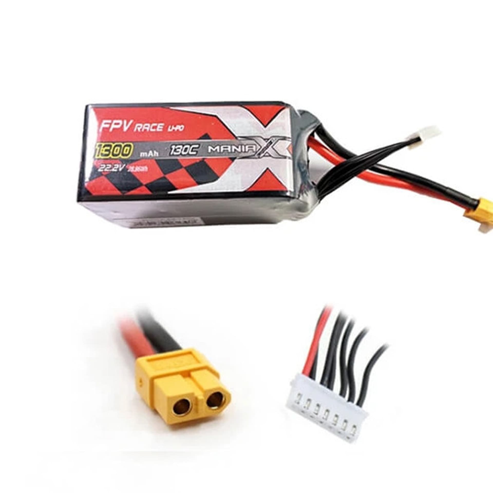 

1300mAh 22.2V 130C eXpert ManiaX