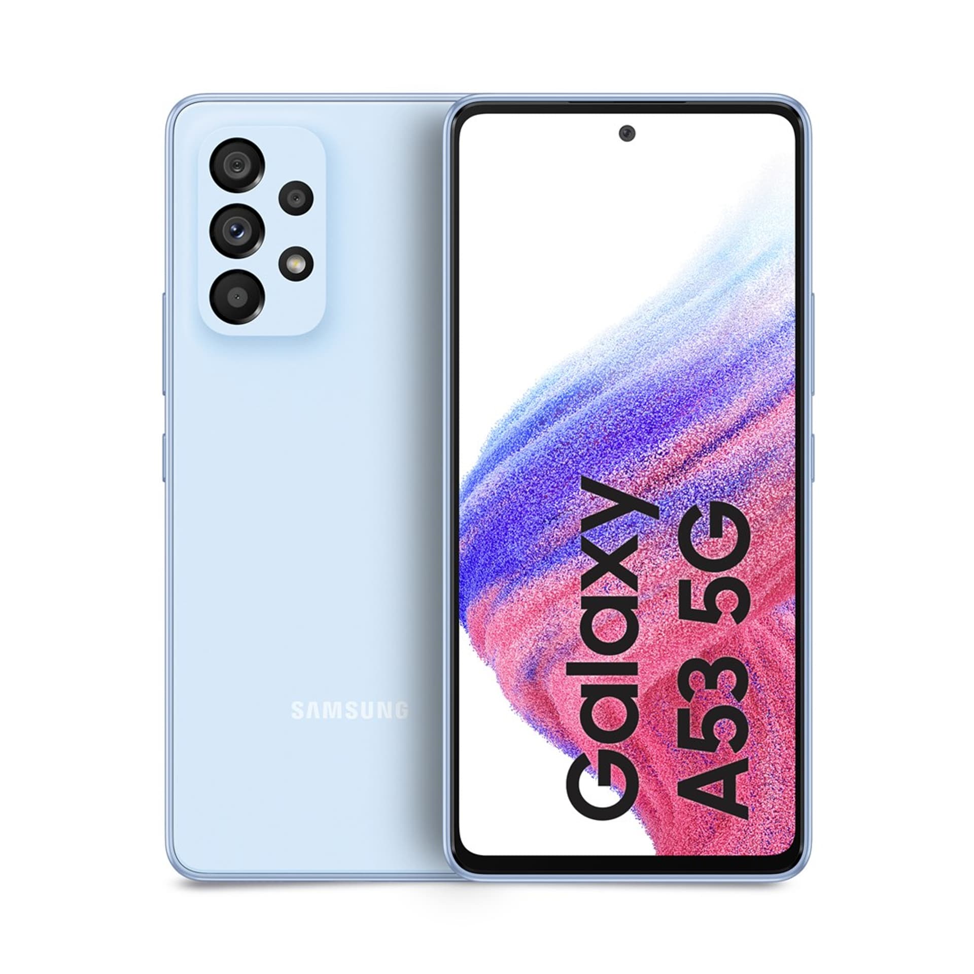

Smartfon Samsung Galaxy A53 (A536) 6/128GB 6,5" SAMOLED 2400x1080 5000mAh Hybrid Dual SIM 5G Blue, A536) 6/128gb 6.5" samoled 2400x1080 5000mah hybrid dual sim 5g blu
