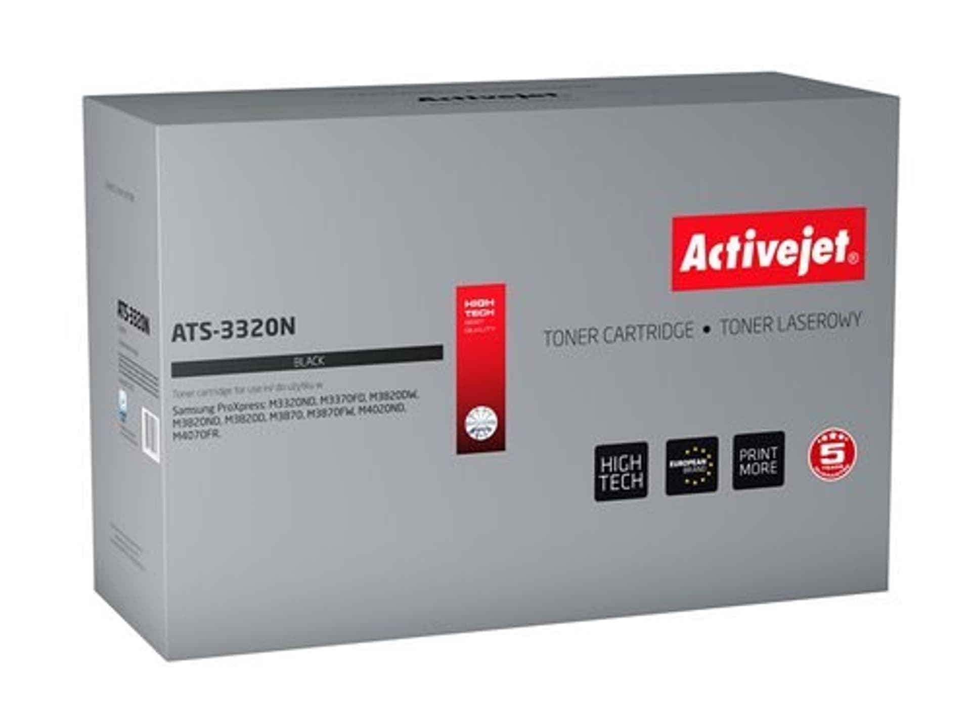 

Toner Activejet ATS-3320N (zamiennik Samsung MLT-D203L; Supreme; 5000 stron; czarny)