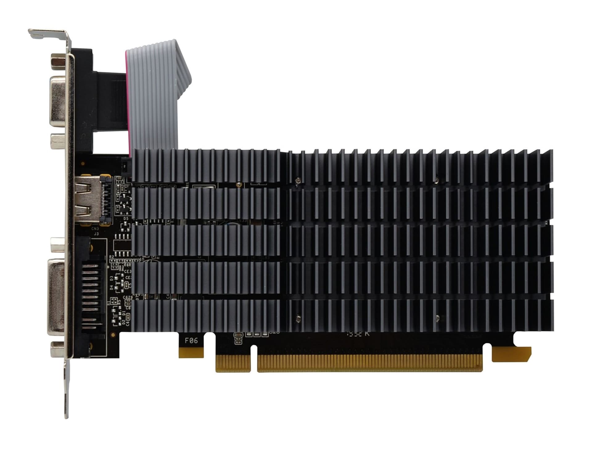 

AFOX RADEON HD 6450 2GB DDR3 64BIT DVI HDMI VGA LP