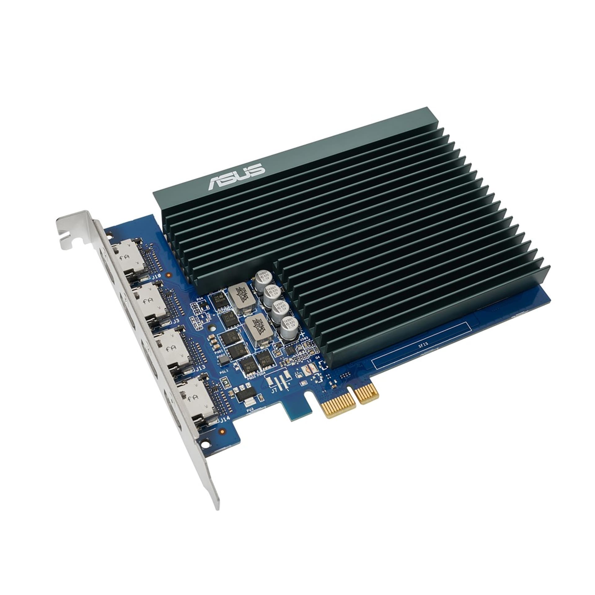 

Asus GT730-4H-SL-2GD5 NVIDIA, 2 GB, GeForce GT 730, GDDR5, PCI Express 2.0, Processor frequency 902 MHz, HDMI ports quantity 4,
