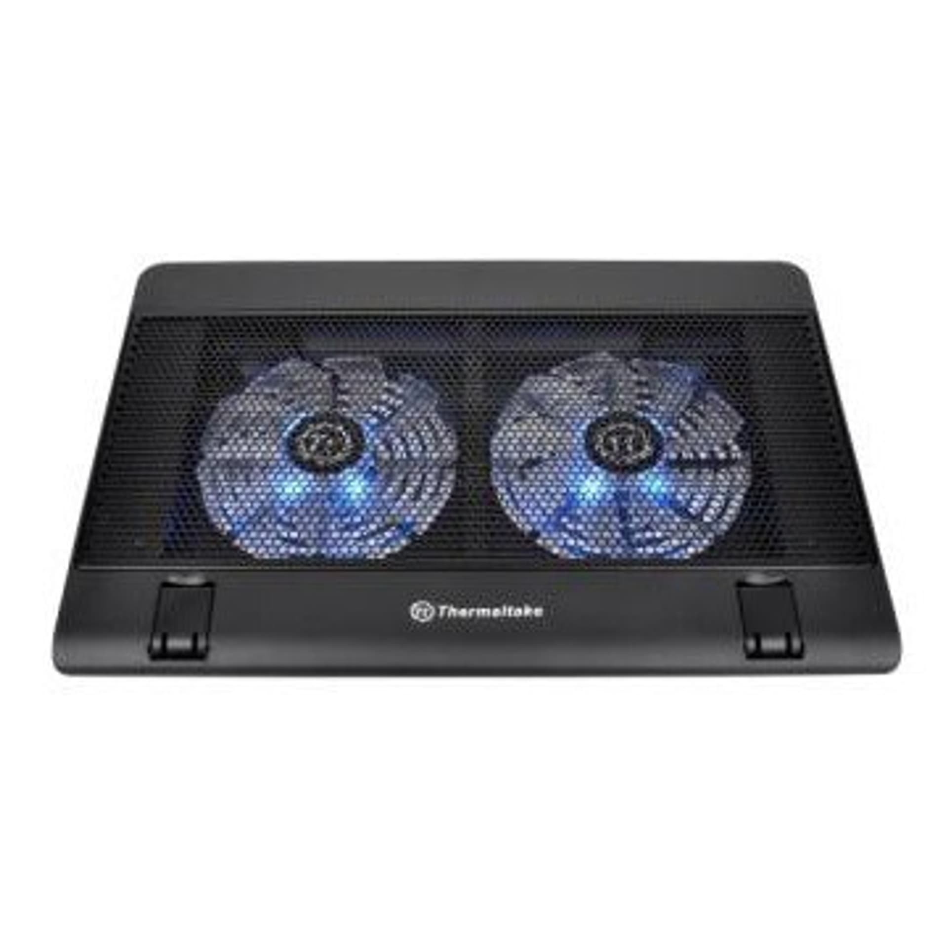 

Podkładka chłodząca pod laptop Thermaltake Massive 14 rev.2 CL-N001-PL14BU-A (17.x cala; 2 wentylatory; HUB)