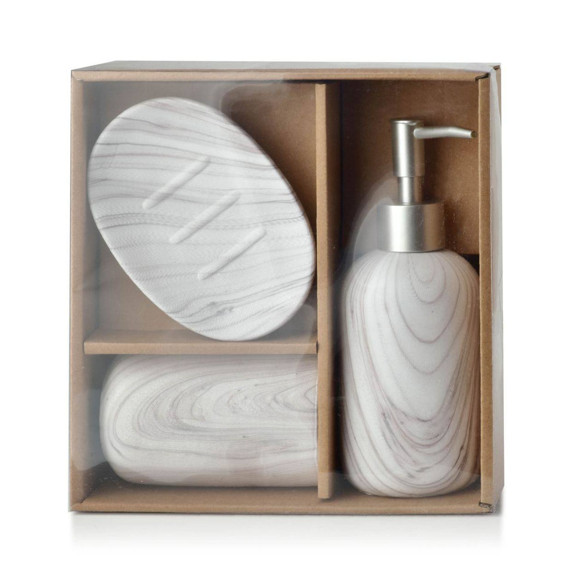 

ODETTE NATURAL Komplet łazienkowy