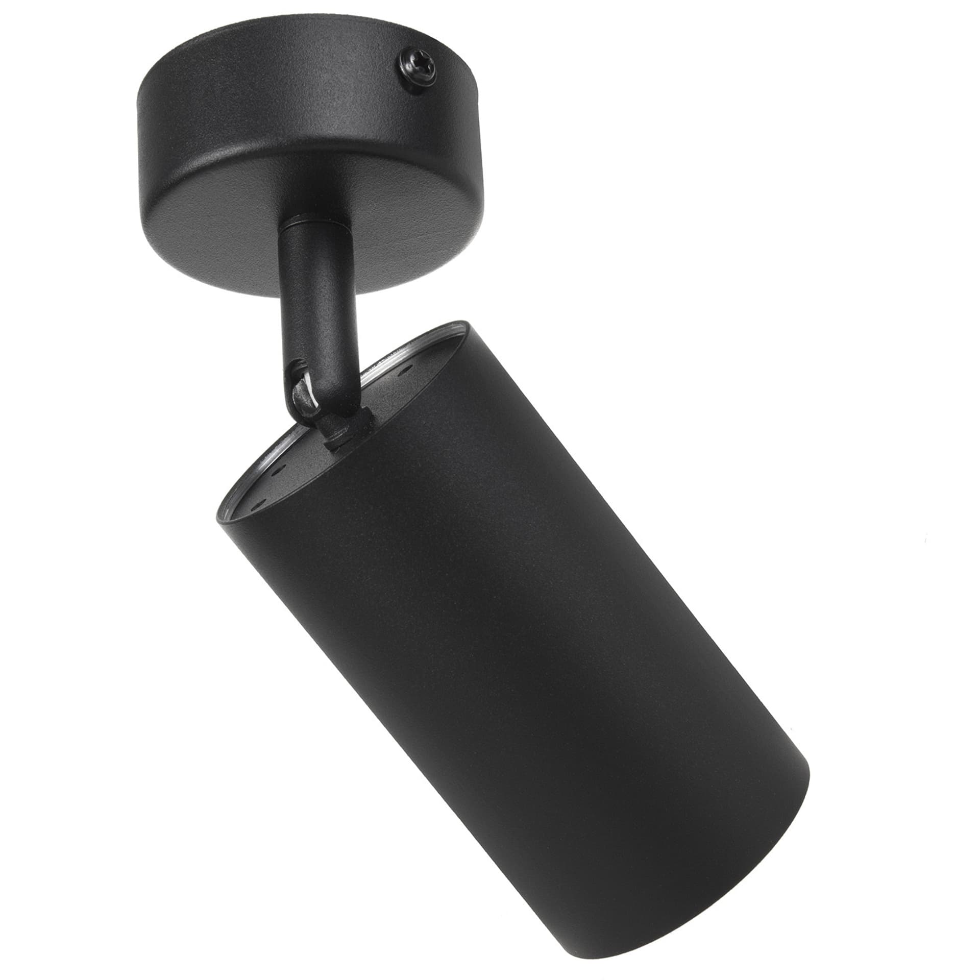 

Lampa ścienno-sufitowa Maclean, punktowa, ruchoma, aluminiowa, 1xGU10, 55x100mm, kolor czarny mat, MCE451 B