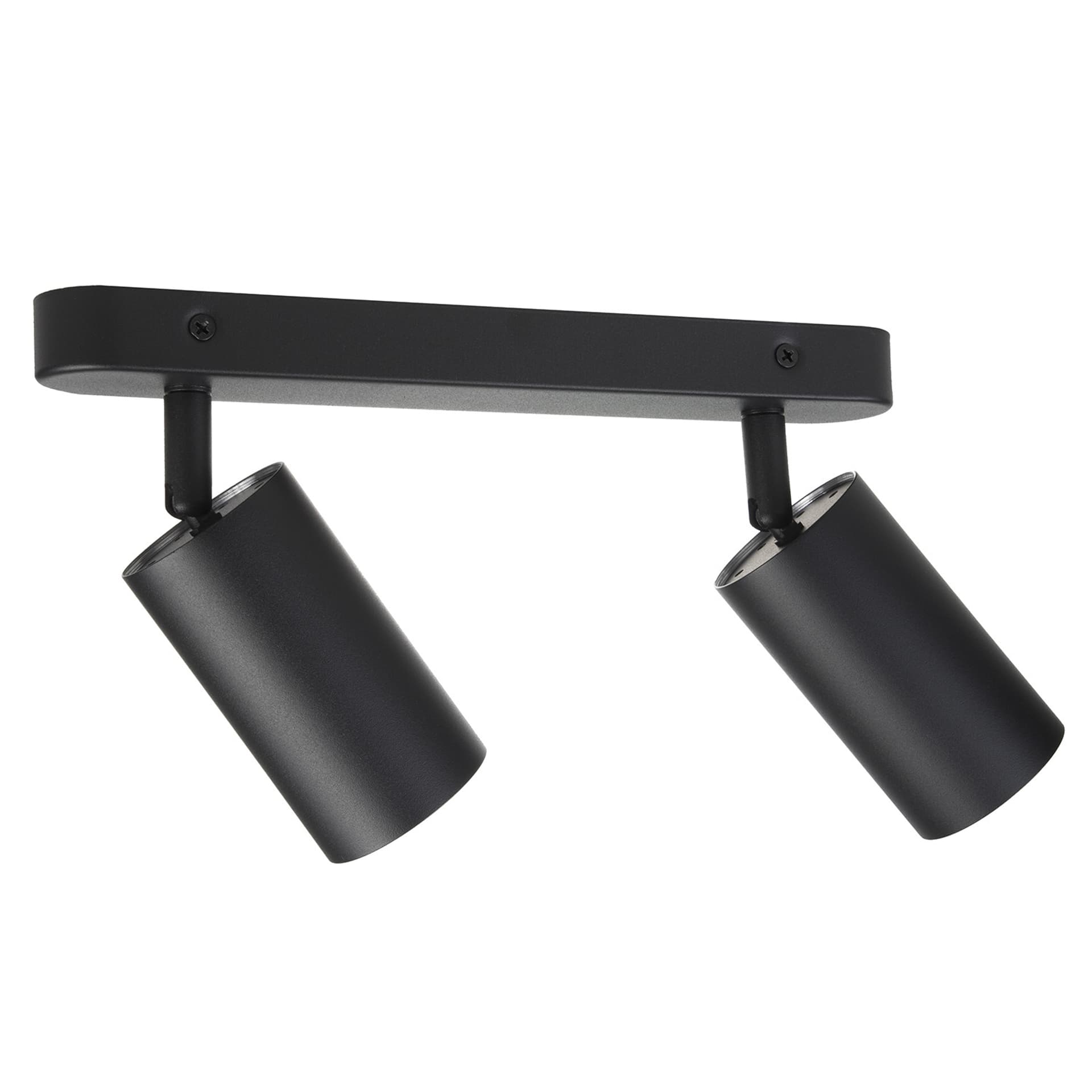 

Lampa ścienno-sufitowa Maclean, punktowa, ruchoma, aluminiowa, 2xGU10, 55x100mm, kolor czarny mat, MCE452 B