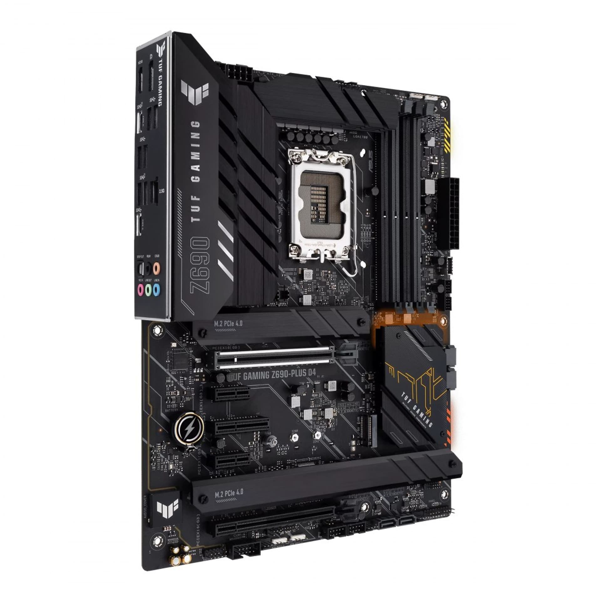 

Asus TUF GAMING Z690-PLUS D4 Processor family Intel, Processor socket LGA 1700, DDR4 DIMM, Memory slots 4, Supported hard disk