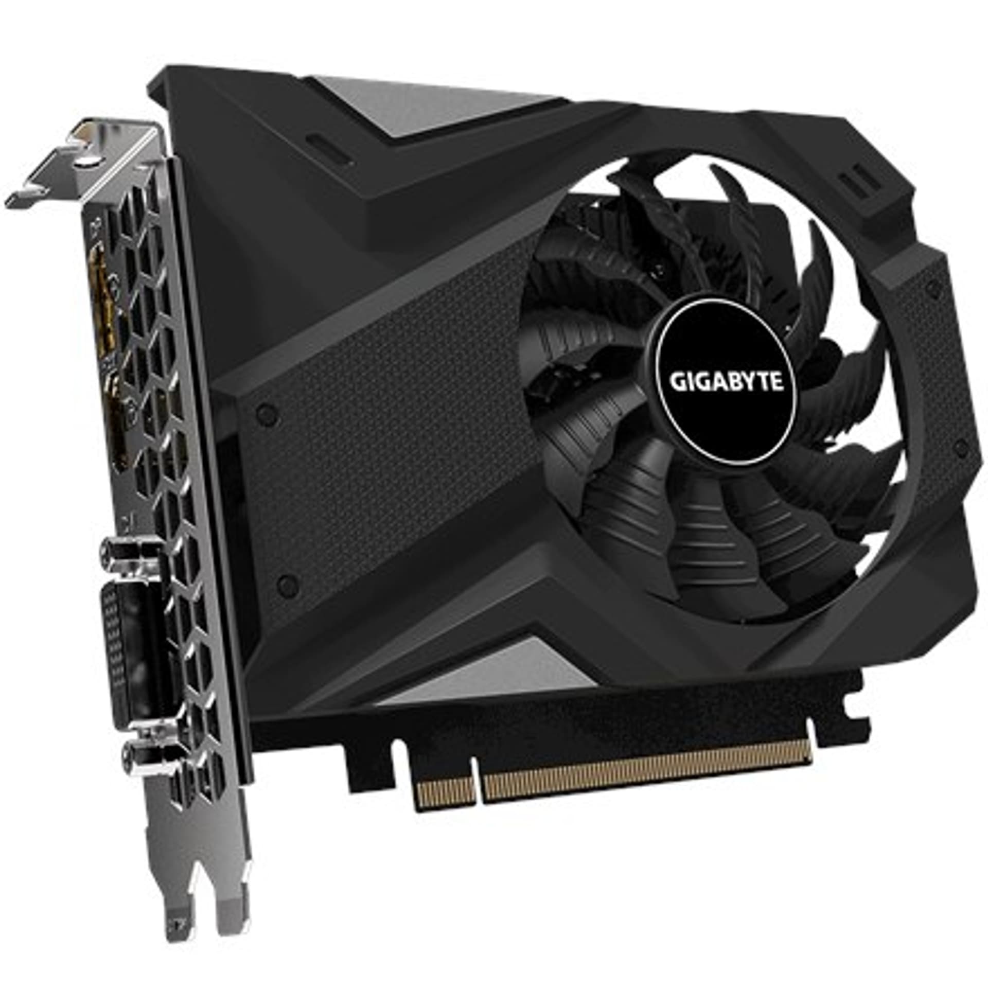 

Gigabyte GV-N1656OC-4GD NVIDIA, 4 GB, GeForce GTX 1650, GDDR6, PCI-E 3.0 x 16, Processor frequency 1635 MHz, DVI-D ports quantit