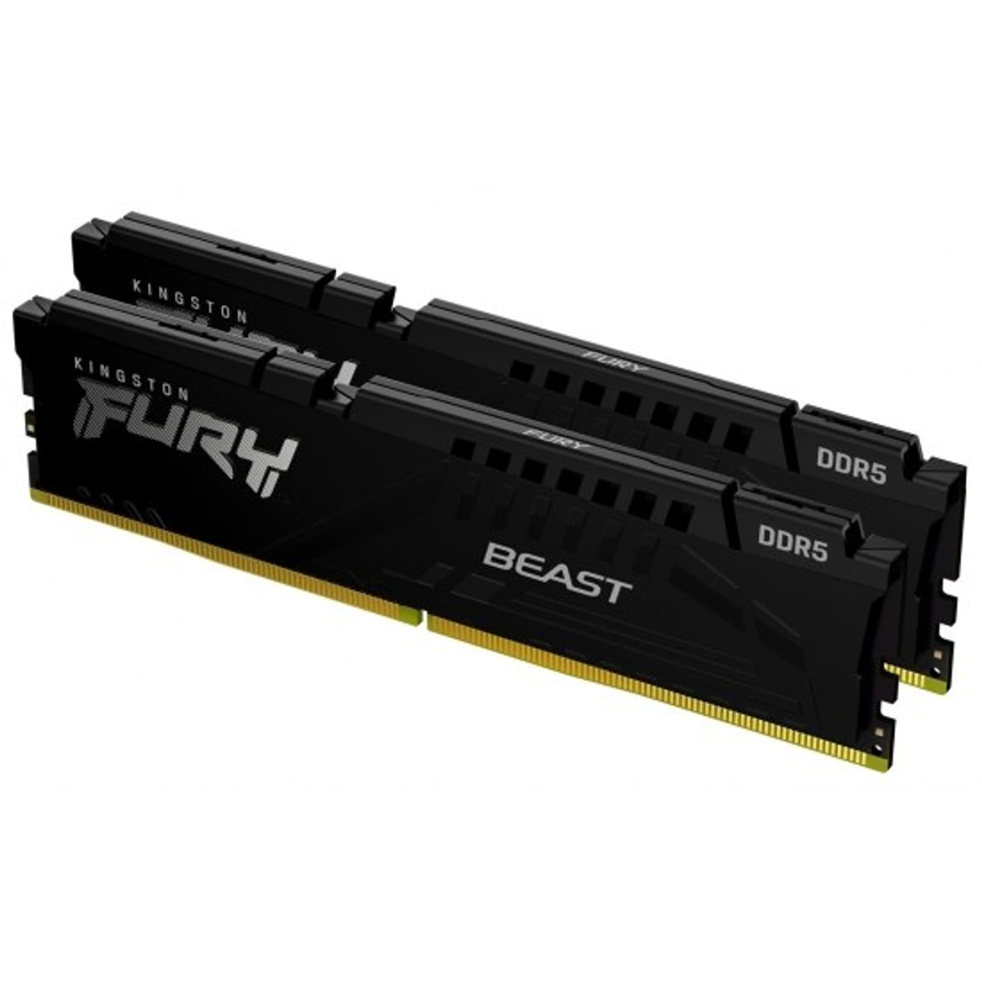 

Pamięć DDR5 Fury Beast Black 32GB(2*16GB)/5200 CL40, 2*16gb)/5200 cl4