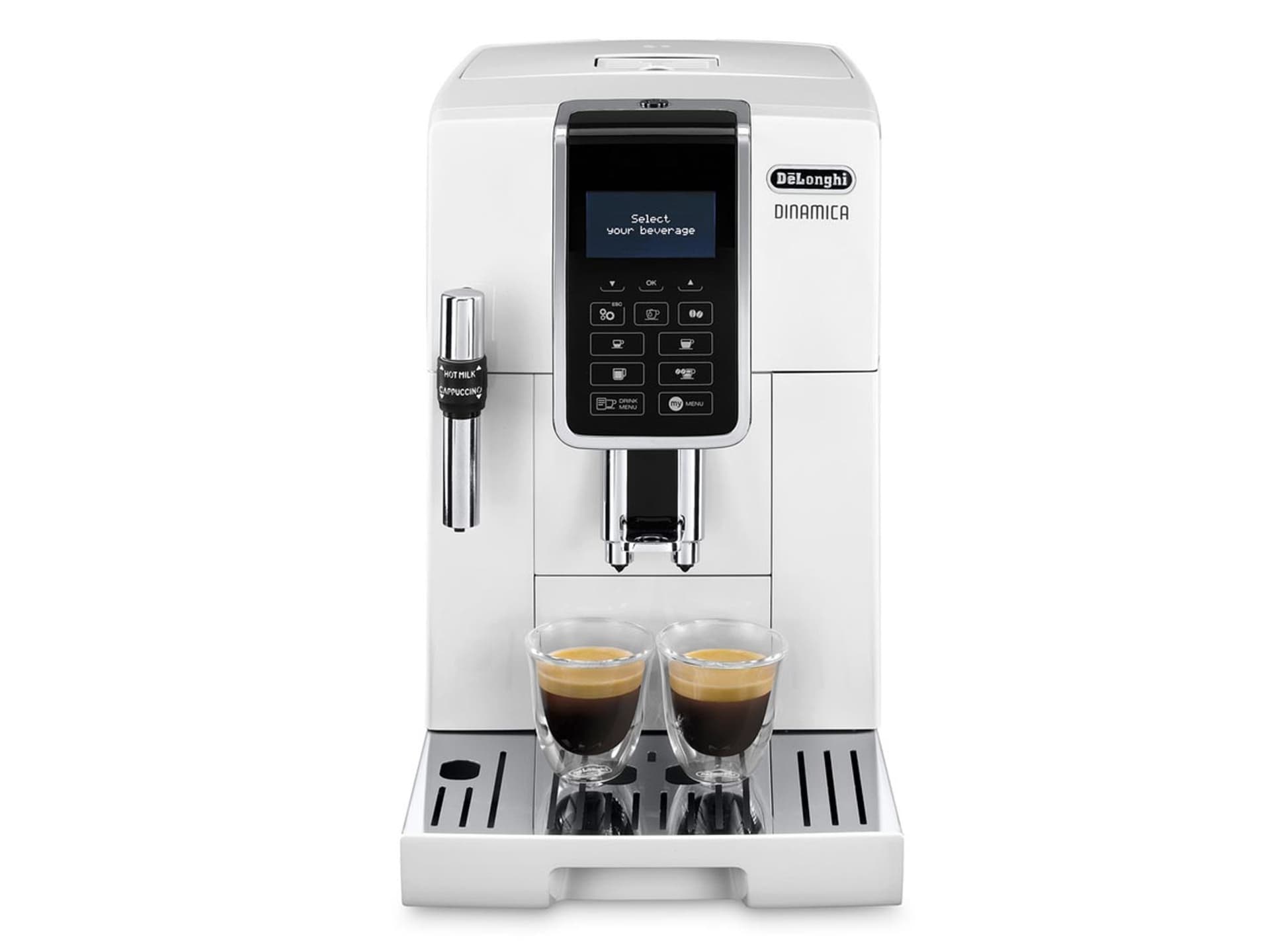 

Ekspres ciśnieniowy DeLonghi ECAM 350.35.W (1450W; kolor biały)