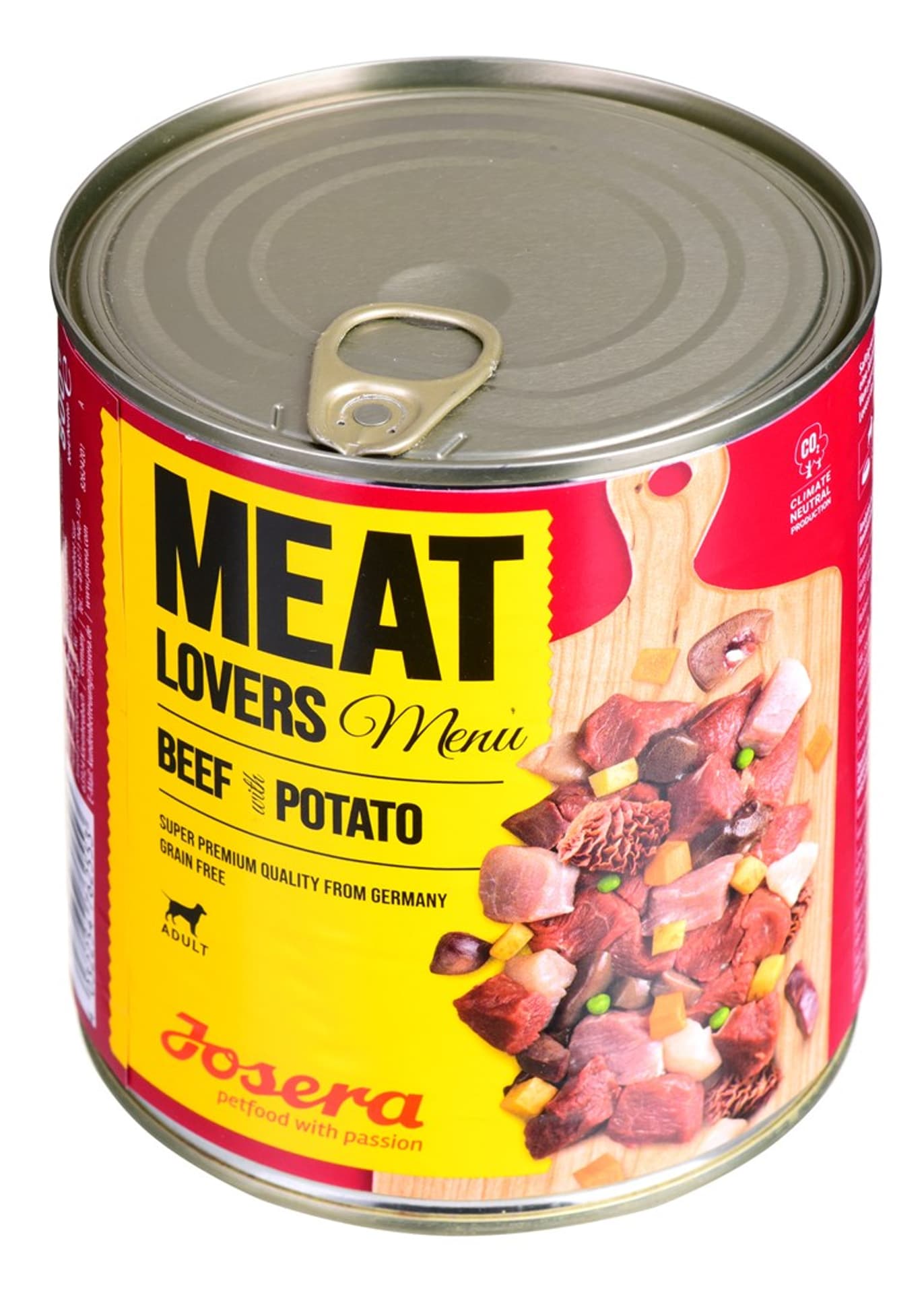 

Josera Meatlovers Menu Wołowina z ziemniakami karma mokra dla psów 800g