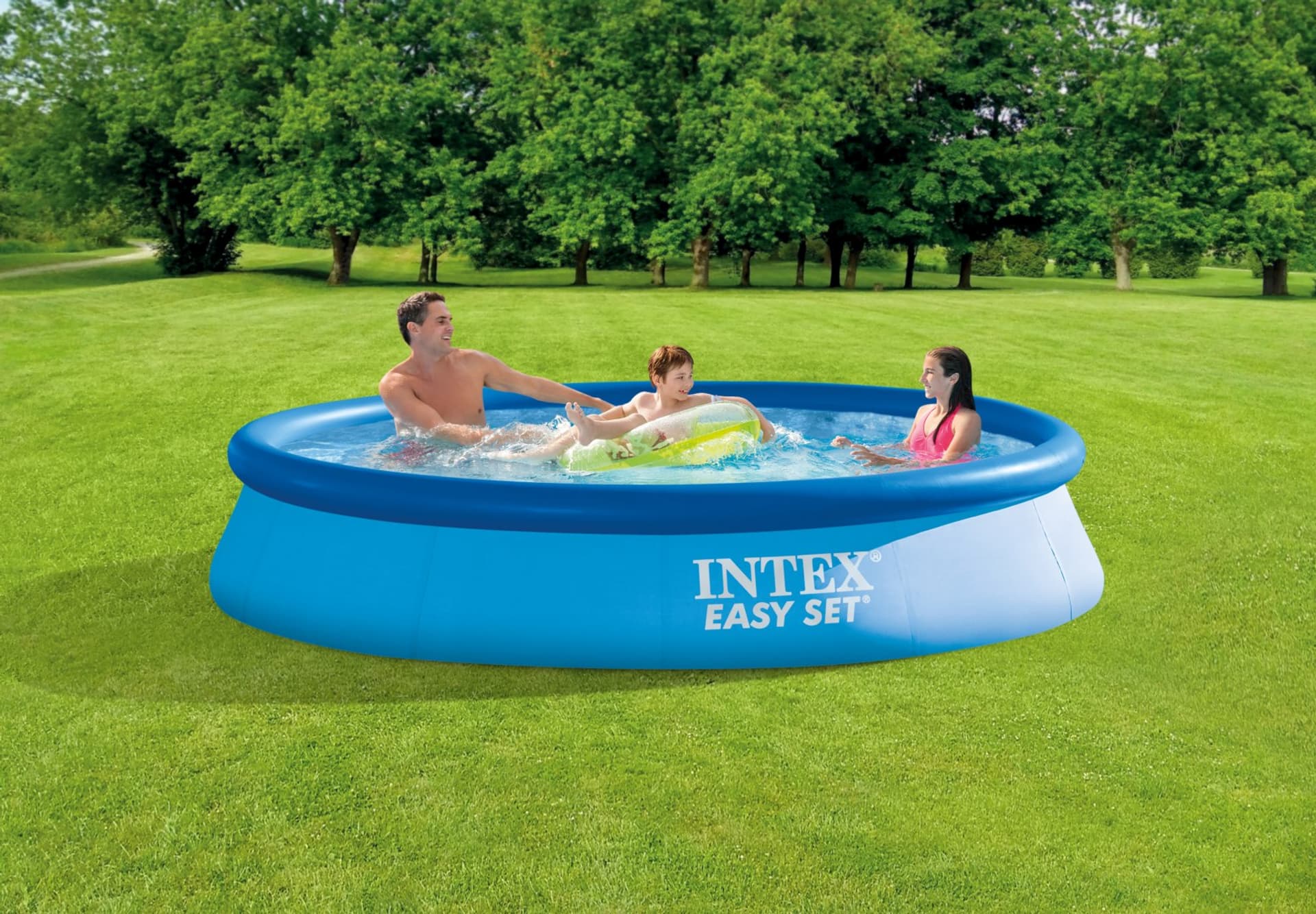 

Intex Easy Set Pool with Filter Pump Blue