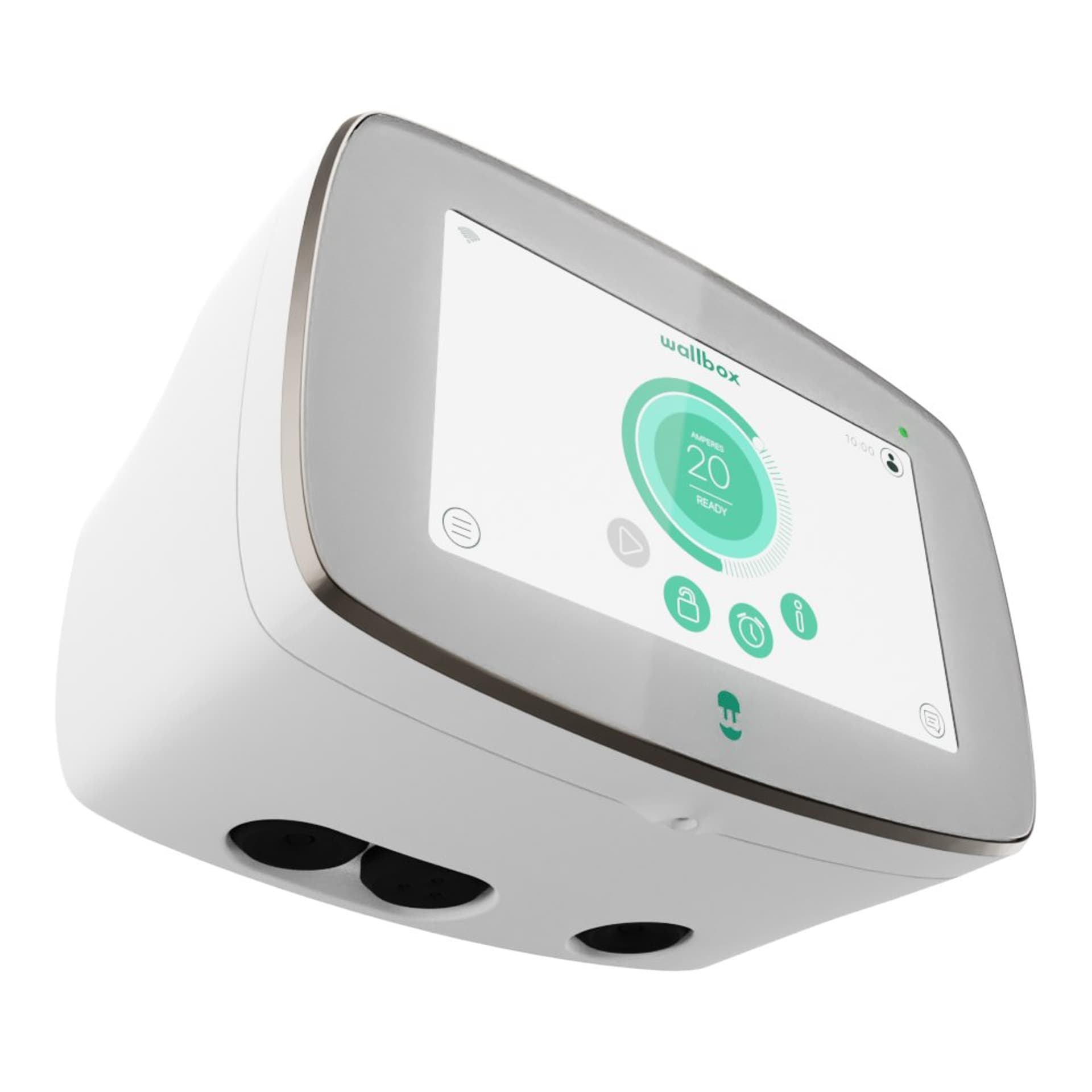 

Wallbox Commander 2 Electric Vehicle charger, 5 meter cable Type 2, 22kW, White