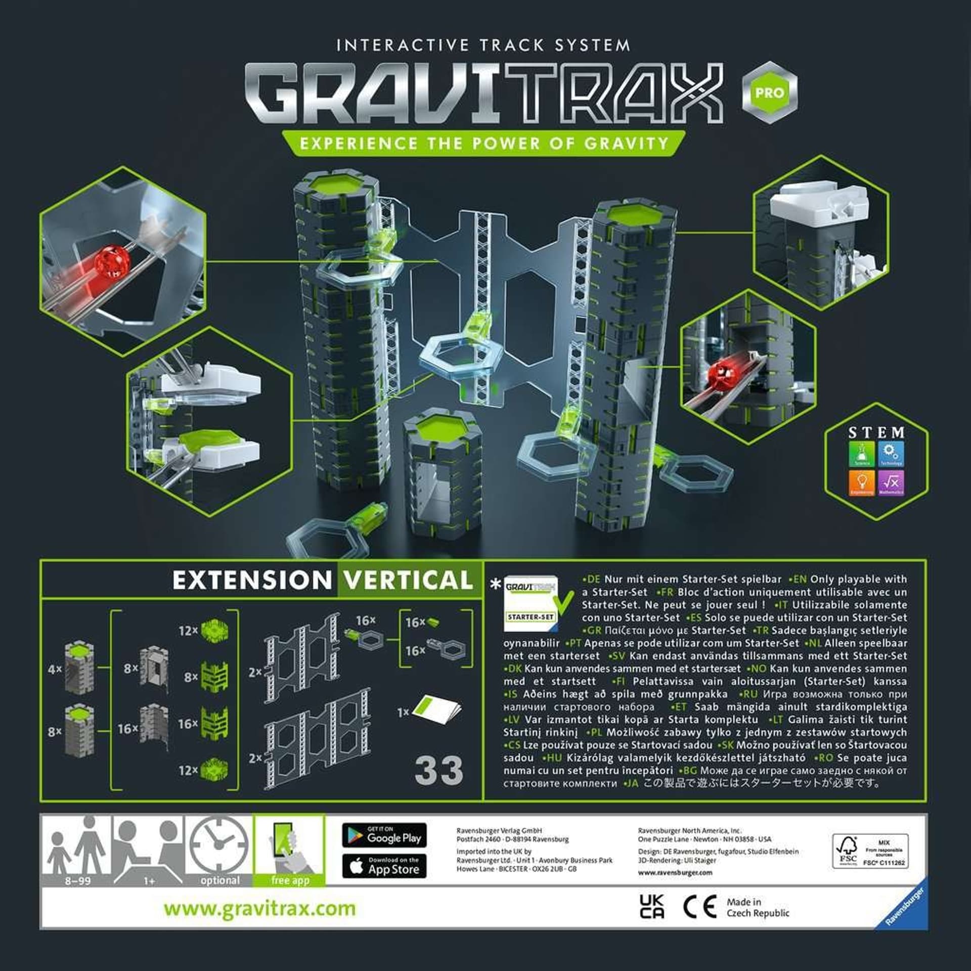 

Gravitrax PRO Wertykalny Zestaw Uzupełniający
