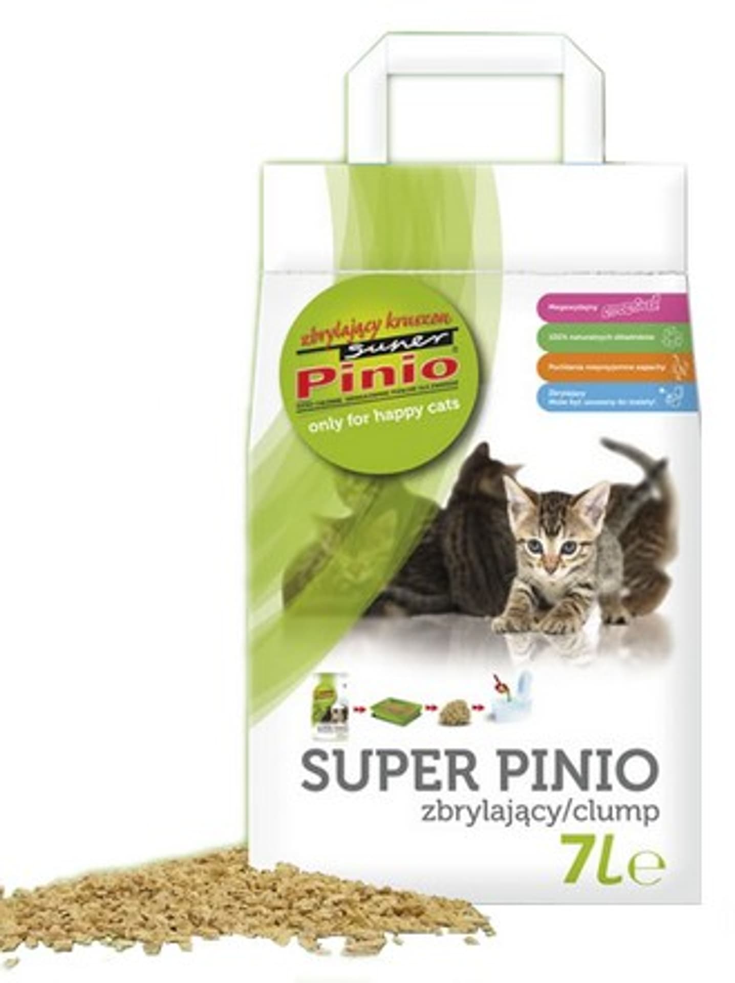 

SUPER PINIO Zbrylający Kruszon 7l