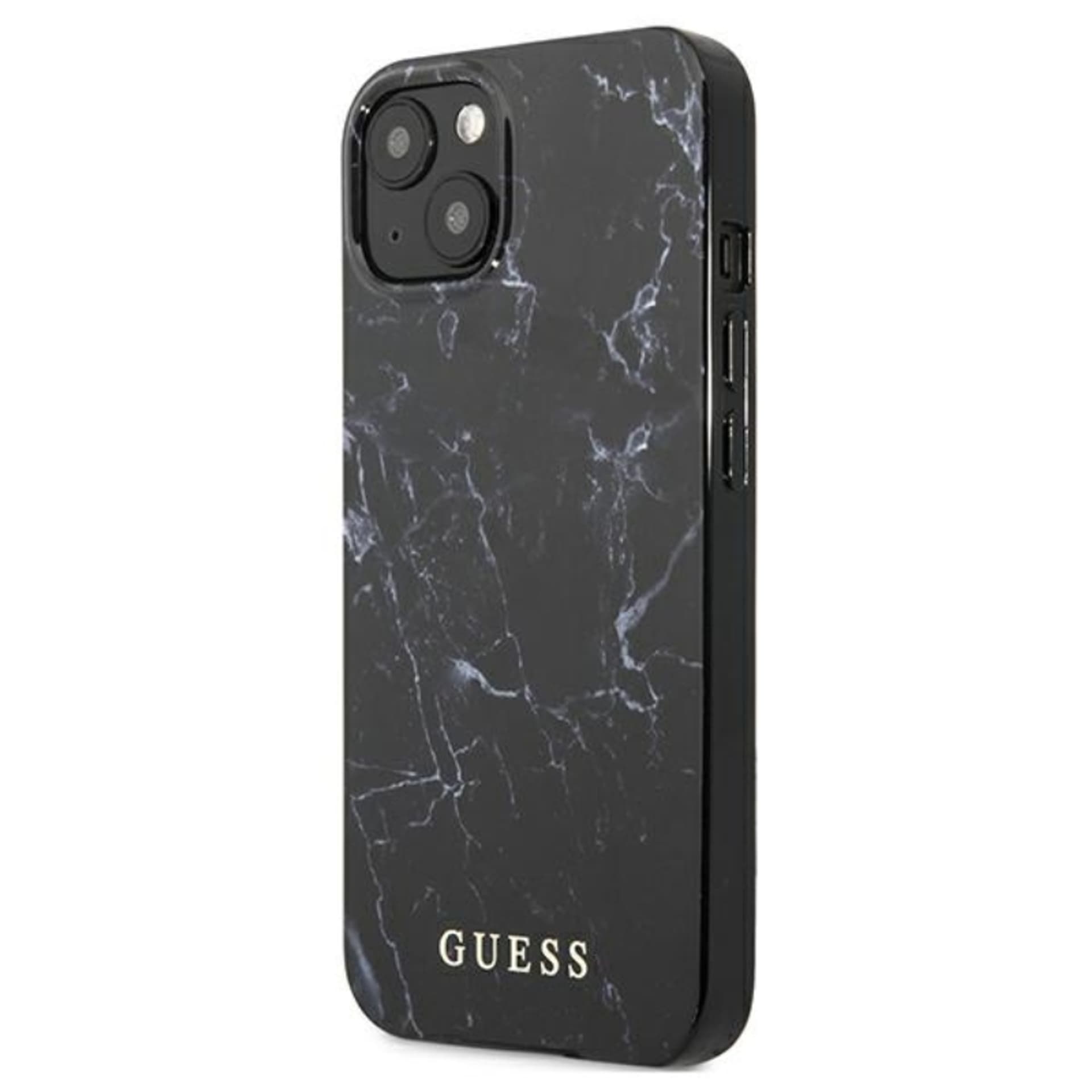 

Guess Marble - Etui iPhone 13 (czarny)